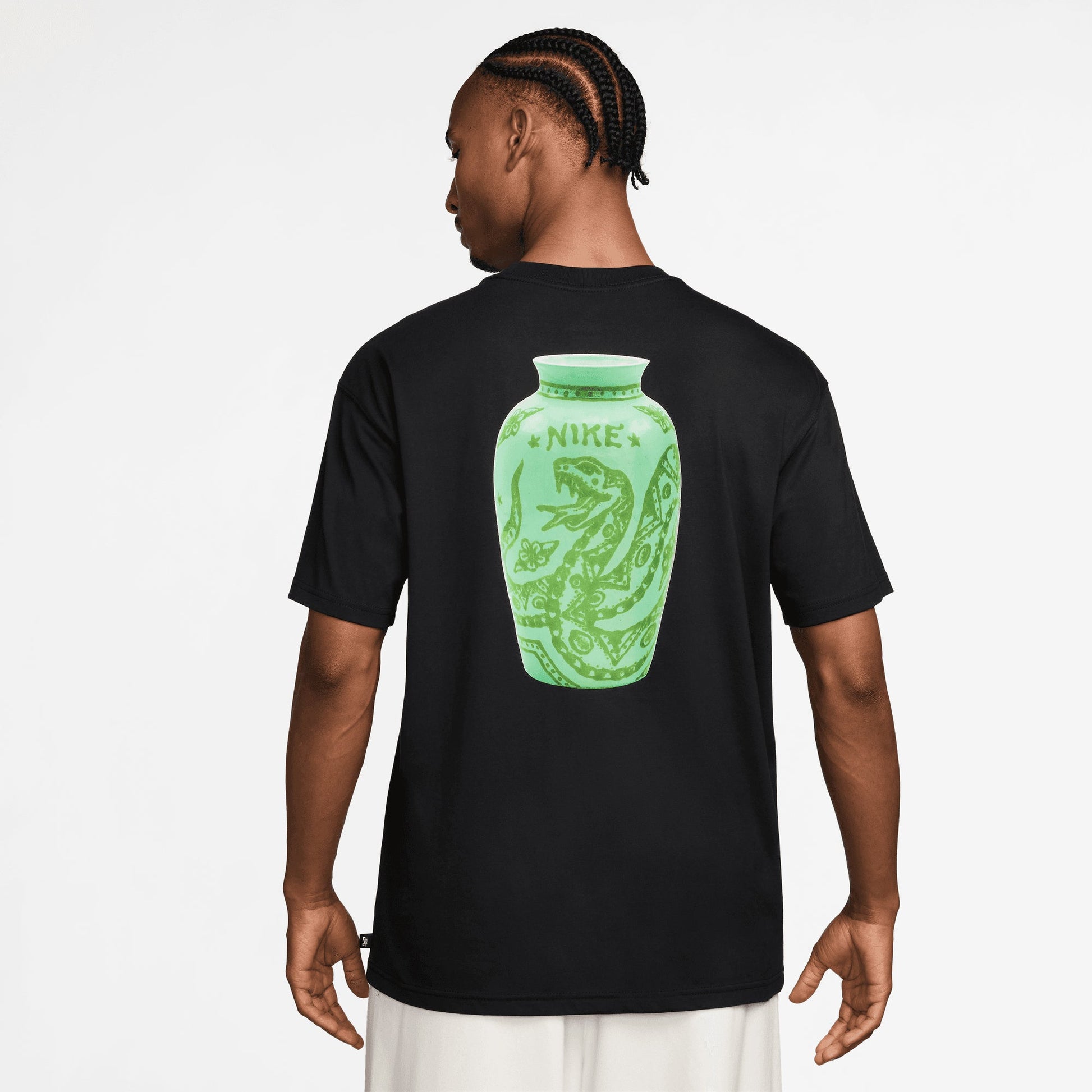 Nike SB Max90 Vase Skate T-Shirt, black - Tiki Room Skateboards - 1