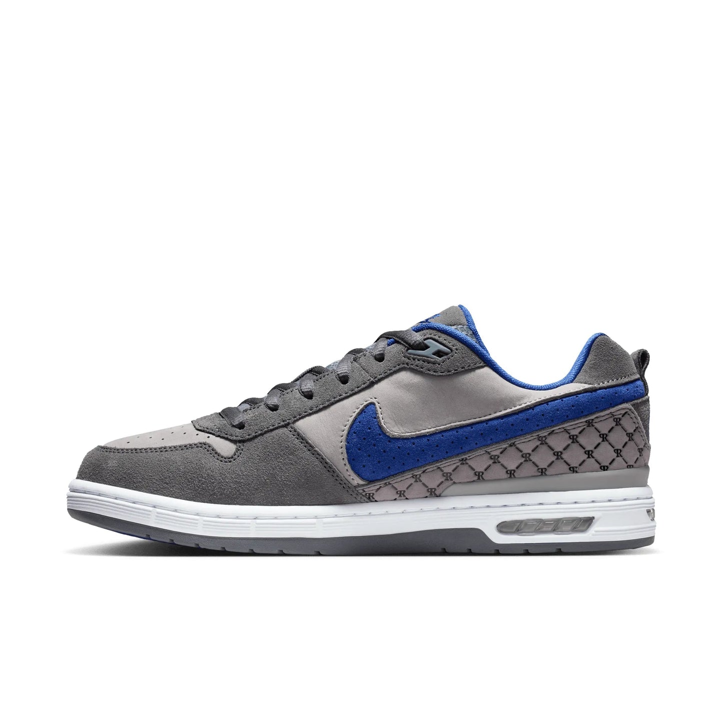 Nike SB Paul Rodriguez Zoom Air Low, flint grey/deep royal blue-flint grey - Tiki Room Skateboards - 11