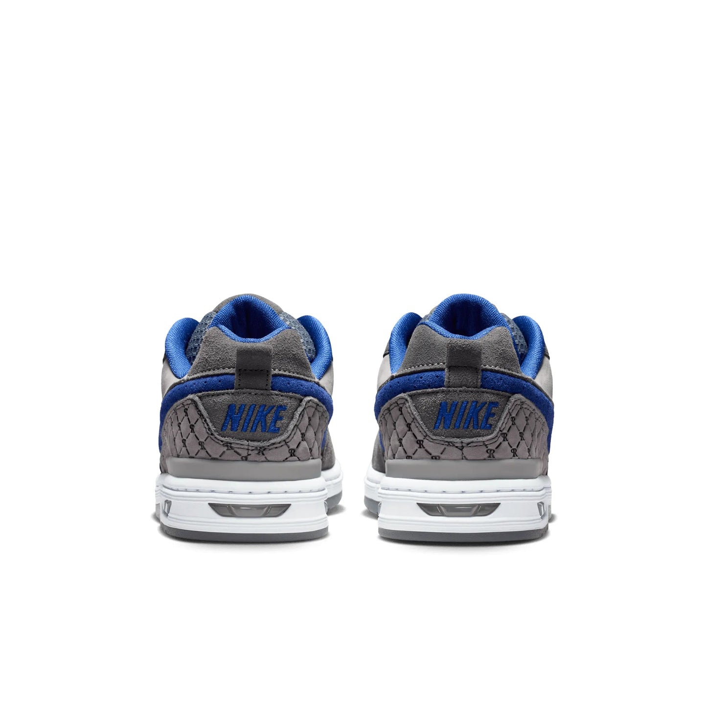 Nike SB Paul Rodriguez Zoom Air Low, flint grey/deep royal blue-flint grey - Tiki Room Skateboards - 6
