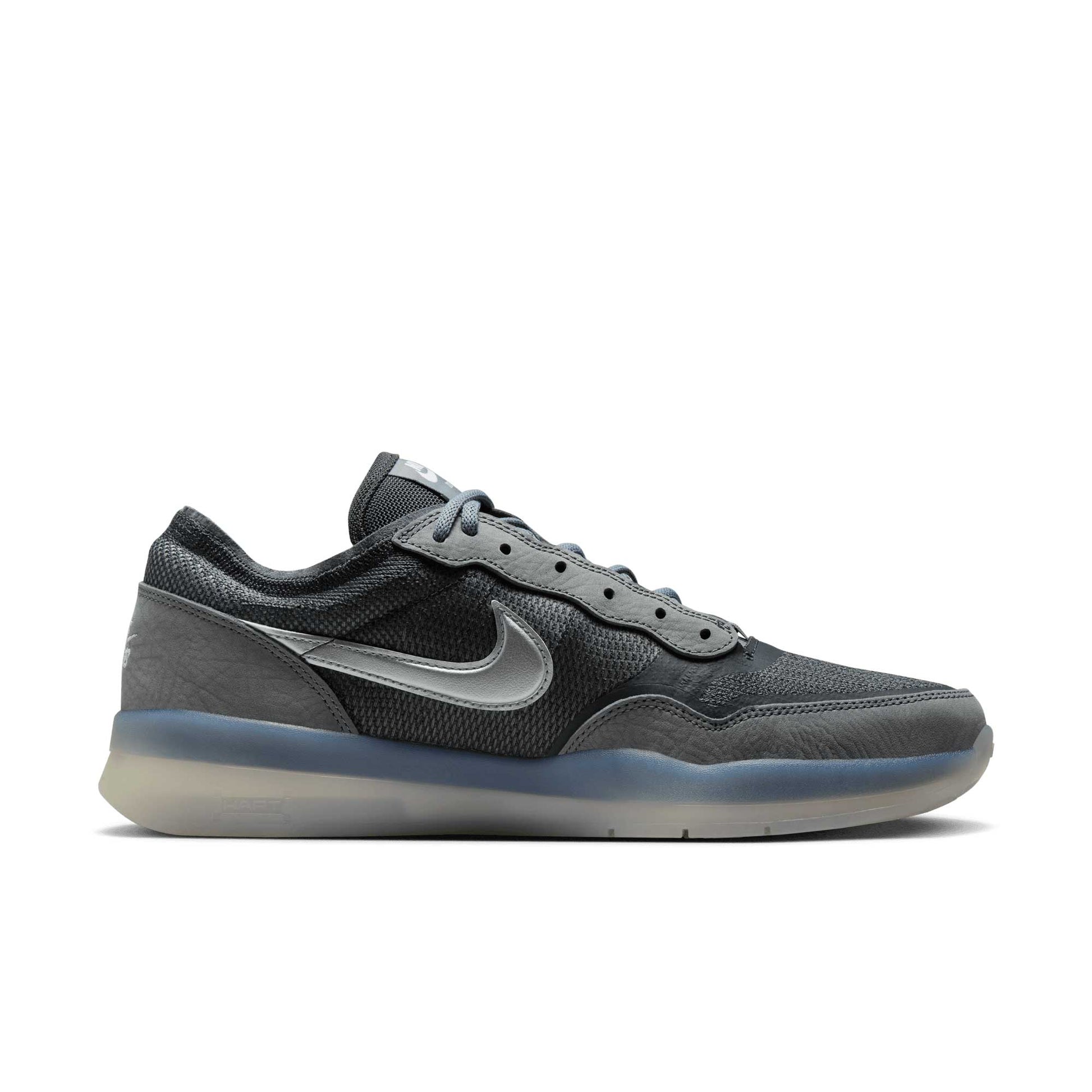 Nike SB PS8, cool grey/metallic silver - anthracite - Tiki Room Skateboards - 10