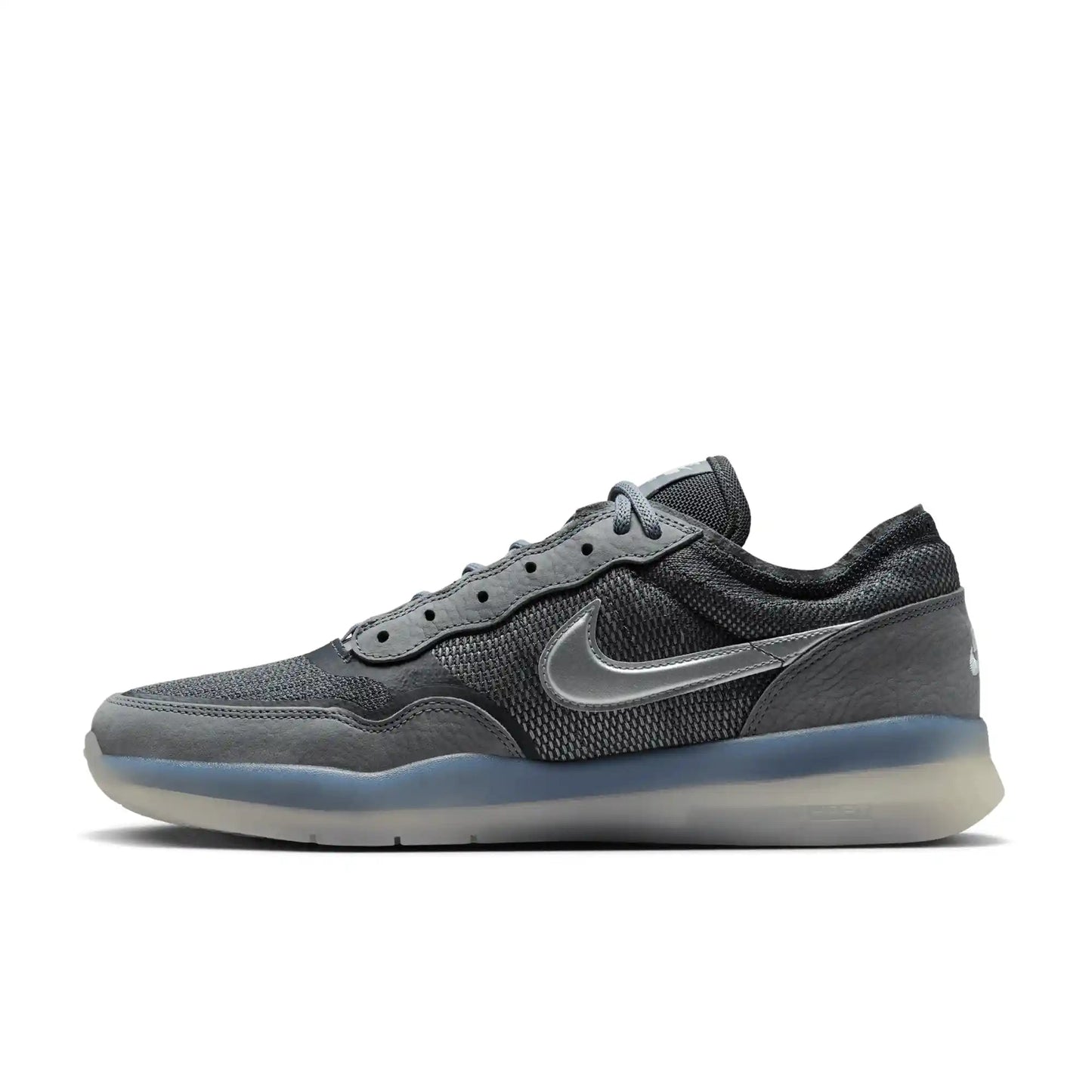 Nike SB PS8, cool grey/metallic silver - anthracite - Tiki Room Skateboards - 9