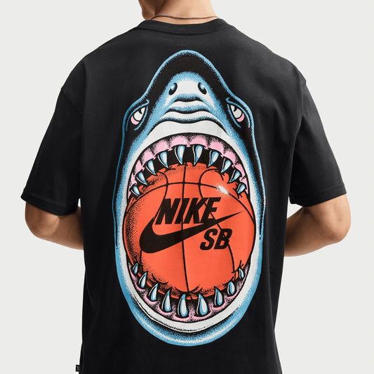 Nike SB Sharkbite Tee, black - Tiki Room Skateboards - 1