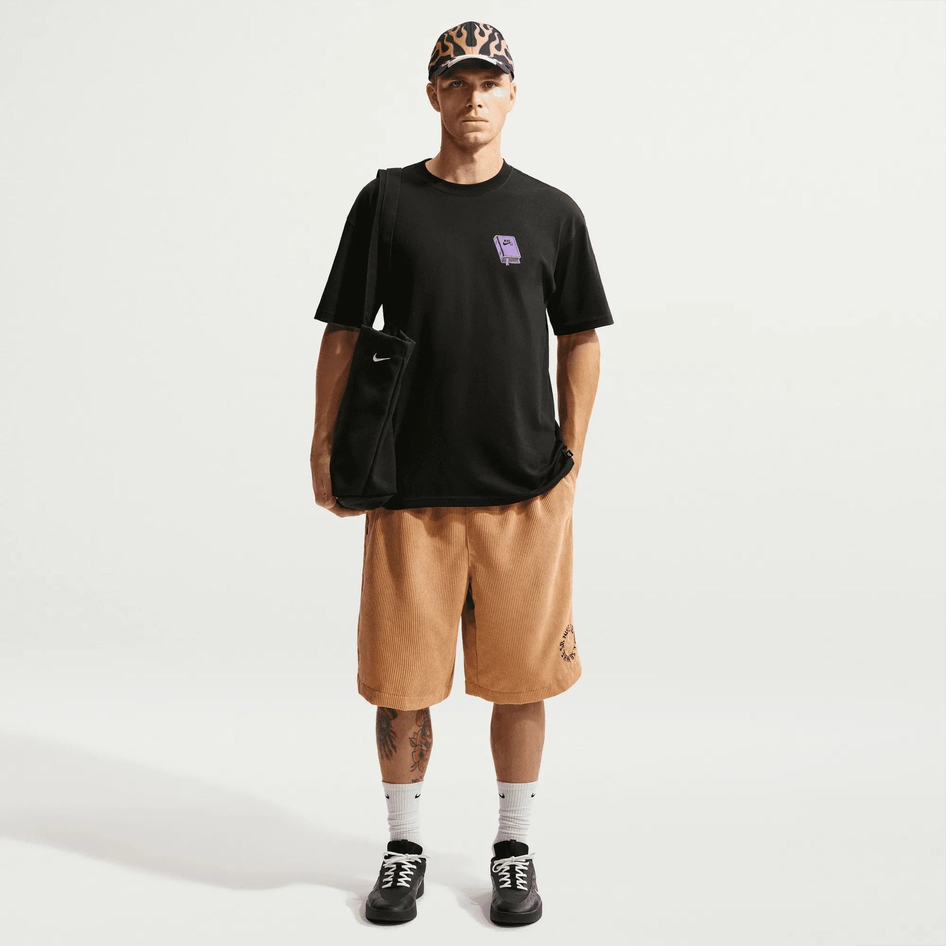 Nike SB Skate T-Shirt, black - Tiki Room Skateboards - 4