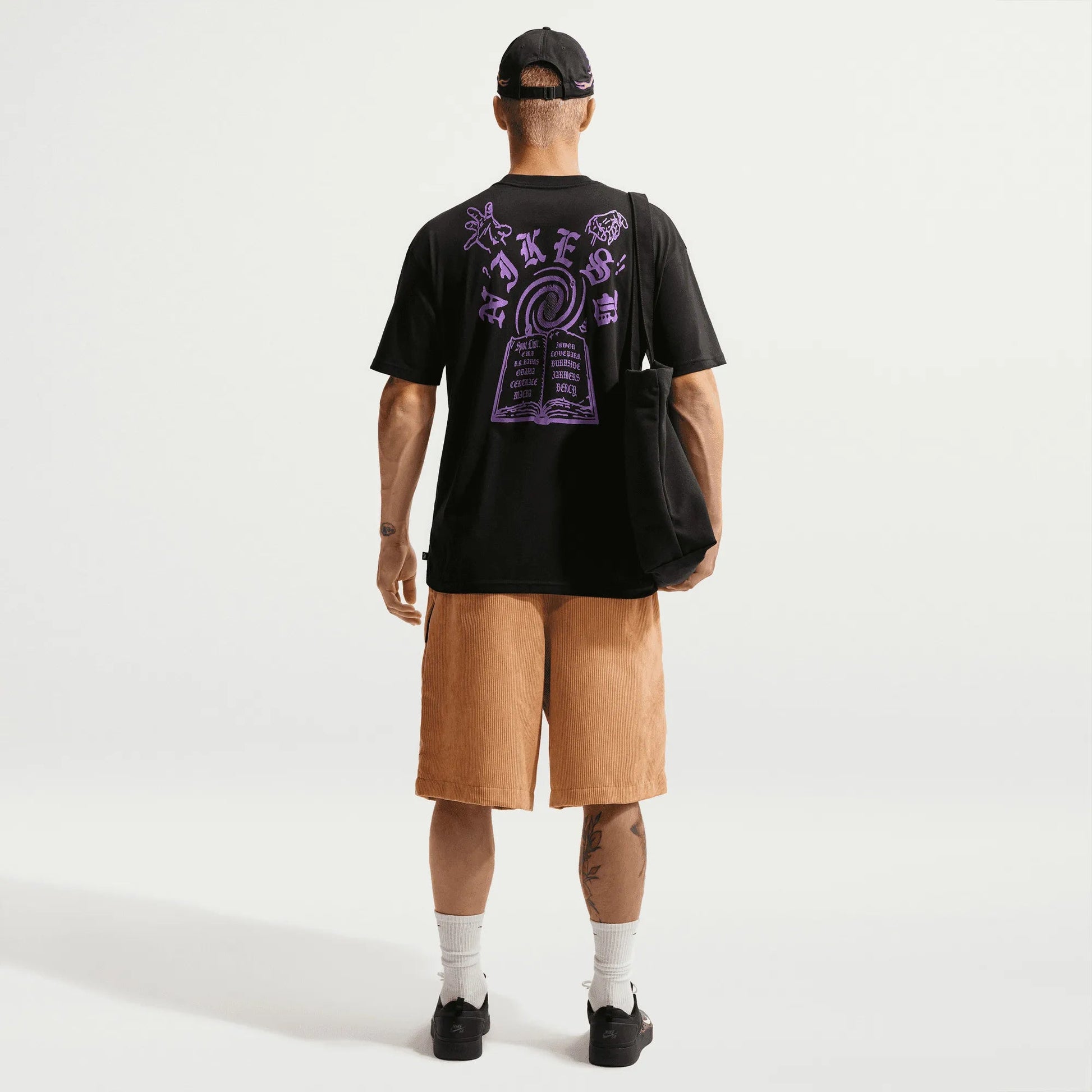Nike SB Skate T-Shirt, black - Tiki Room Skateboards - 3