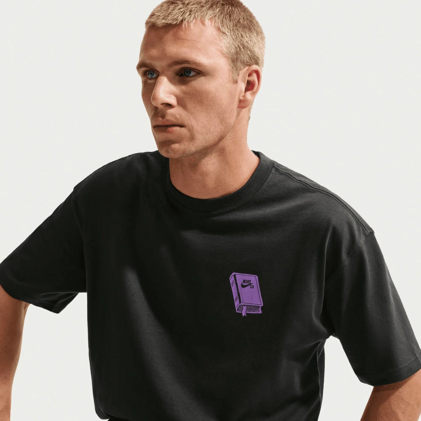 Nike SB Skate T-Shirt, black - Tiki Room Skateboards - 5