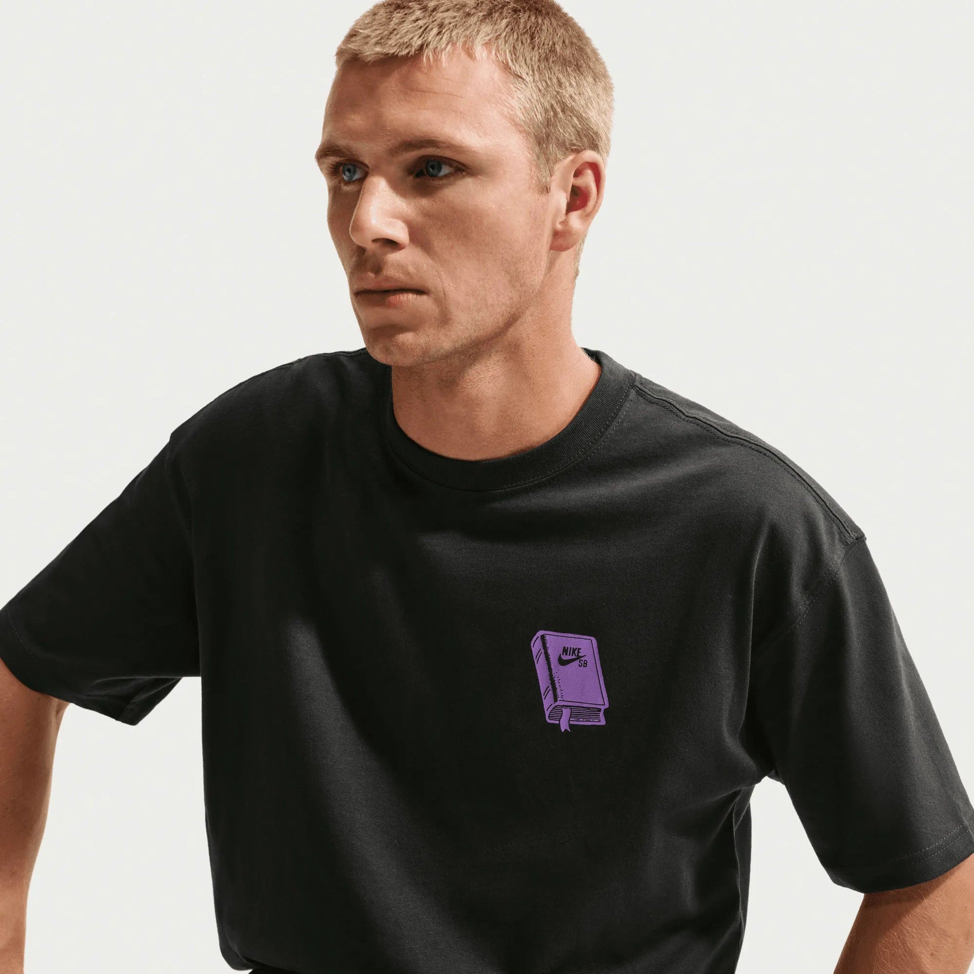 Nike SB Skate T-Shirt, black - Tiki Room Skateboards - 5
