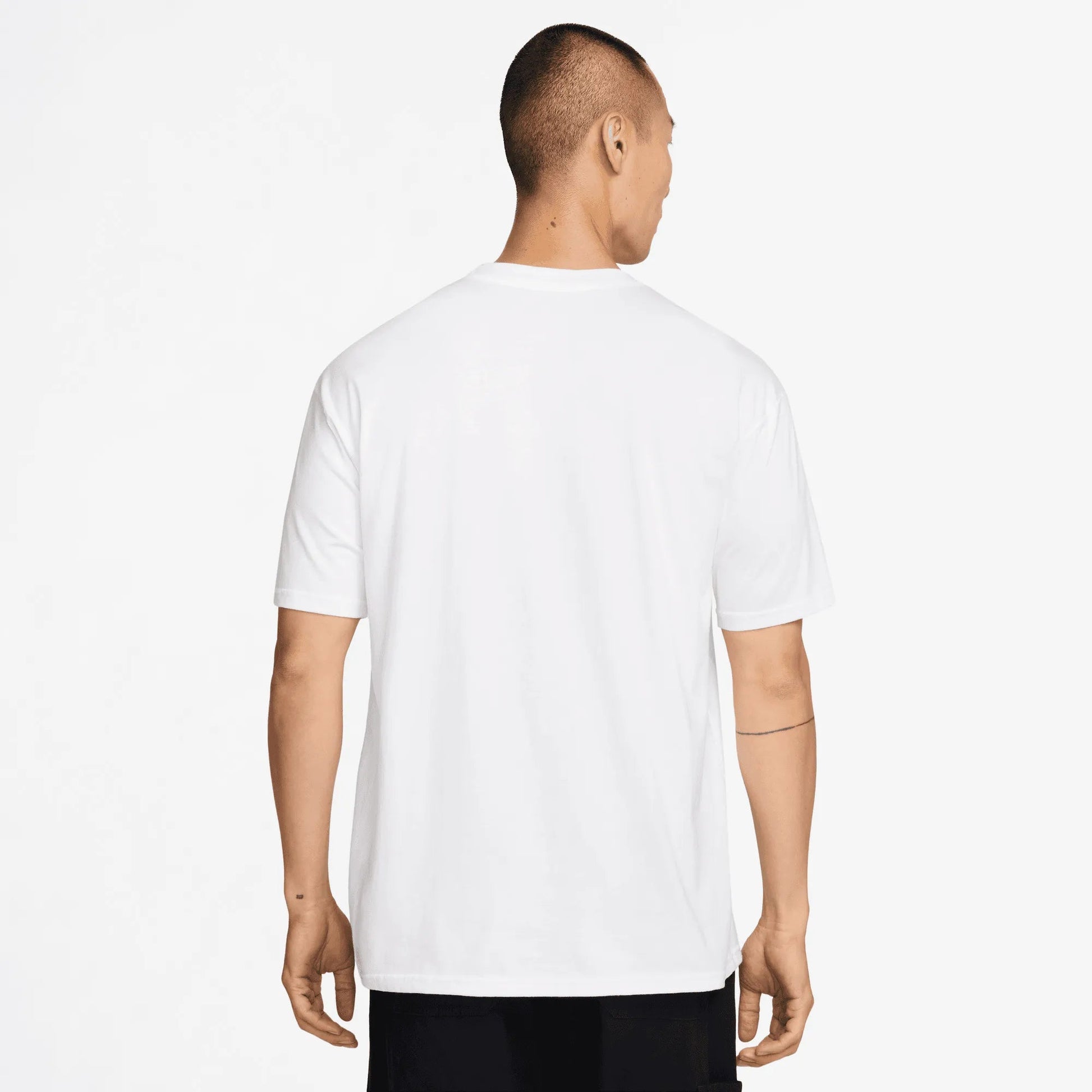 Nike SB Skate T-Shirt, white/neutral olive - Tiki Room Skateboards - 2