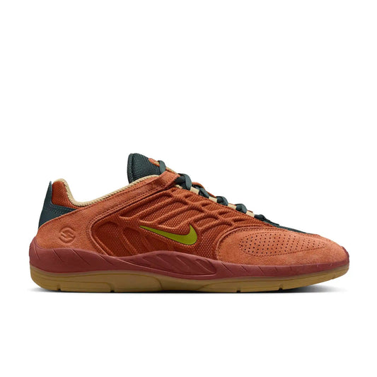 Nike SB Vertebrae, dark russet/pear - desert orange - Tiki Room Skateboards - 1