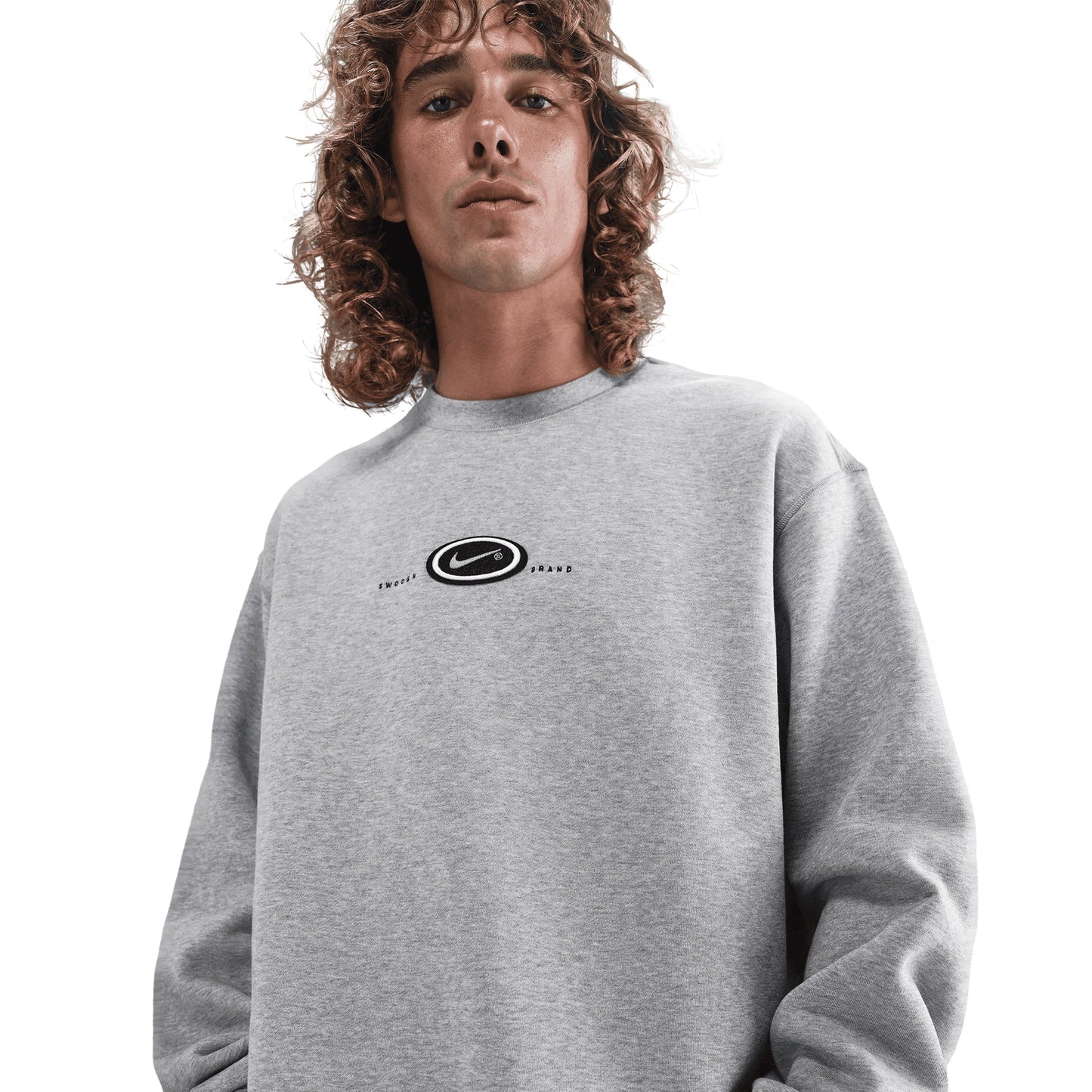 Nike SB X Eric Koston Sweatshirt, dark grey heather - Tiki Room Skateboards - 1