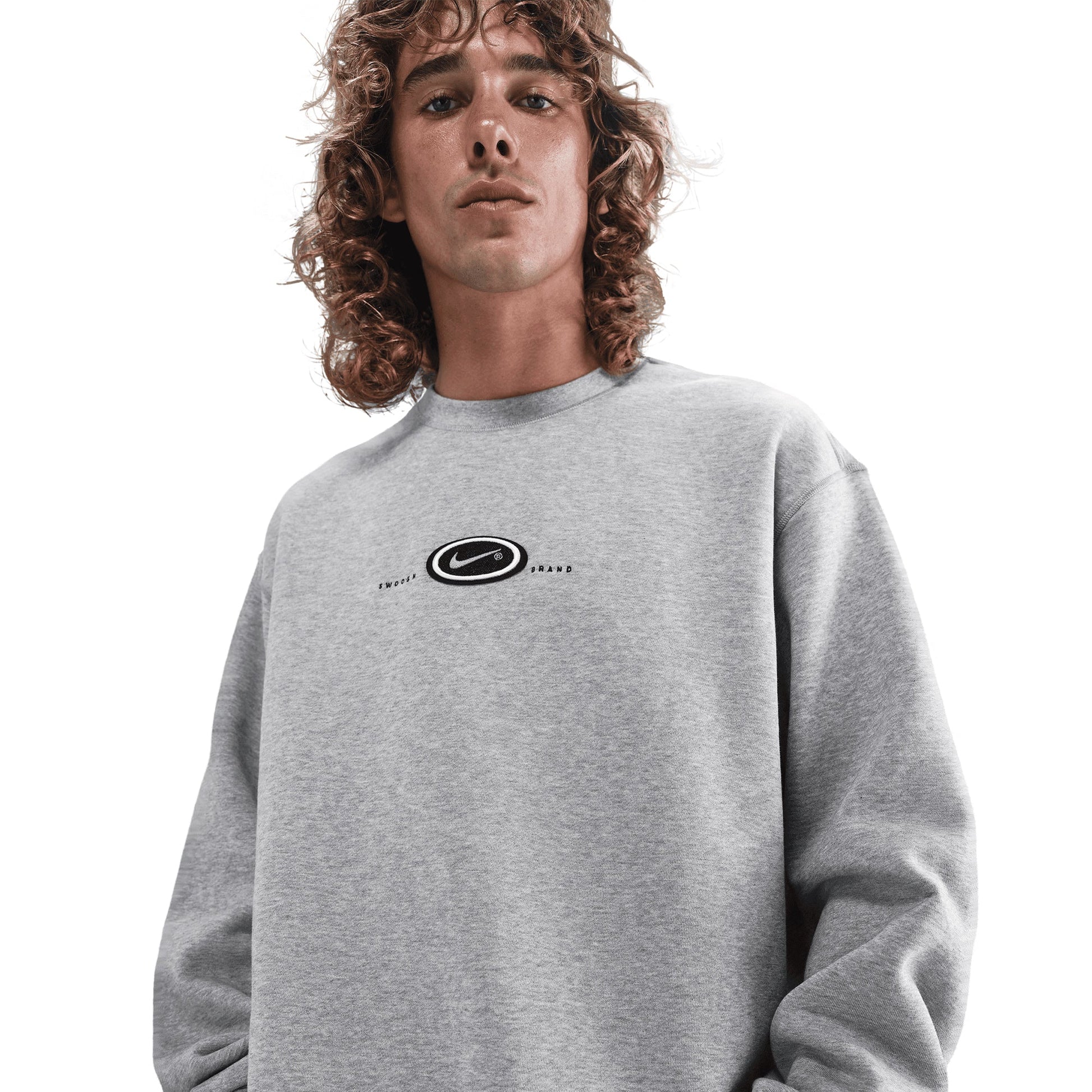 Nike SB X Eric Koston Sweatshirt, dark grey heather - Tiki Room Skateboards - 1
