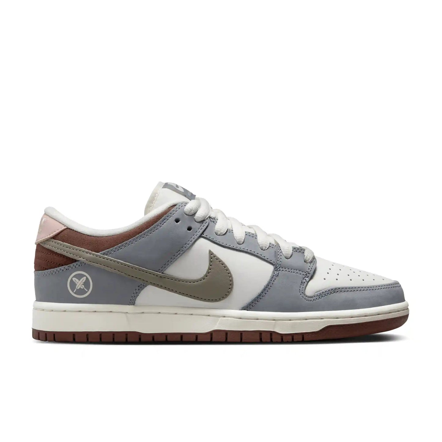 Nike SB Yuto Dunk Low Pro, wolf grey/iron grey - sail - Tiki Room Skateboards - 1