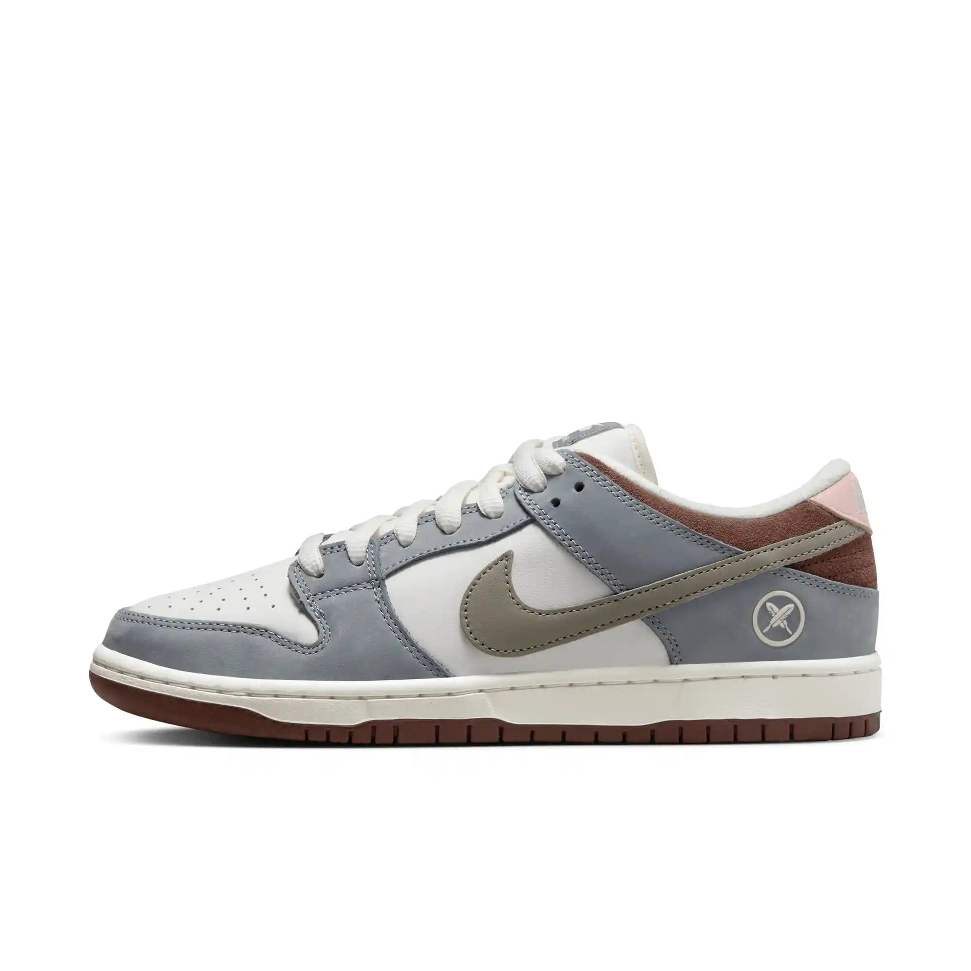Nike SB Yuto Dunk Low Pro, wolf grey/iron grey - sail - Tiki Room Skateboards - 8