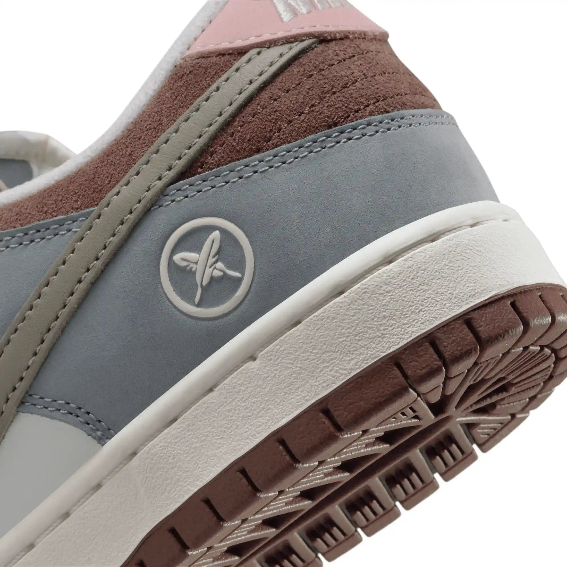 Nike SB Yuto Dunk Low Pro, wolf grey/iron grey - sail - Tiki Room Skateboards - 12