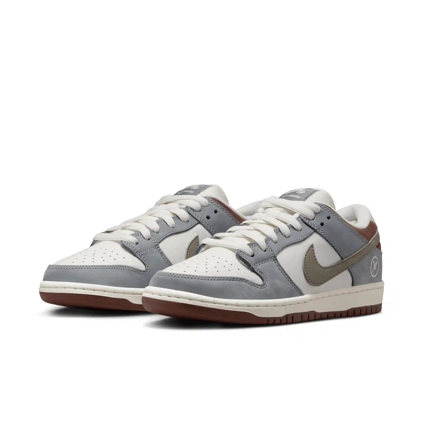Nike SB Yuto Dunk Low Pro, wolf grey/iron grey - sail - Tiki Room Skateboards - 2