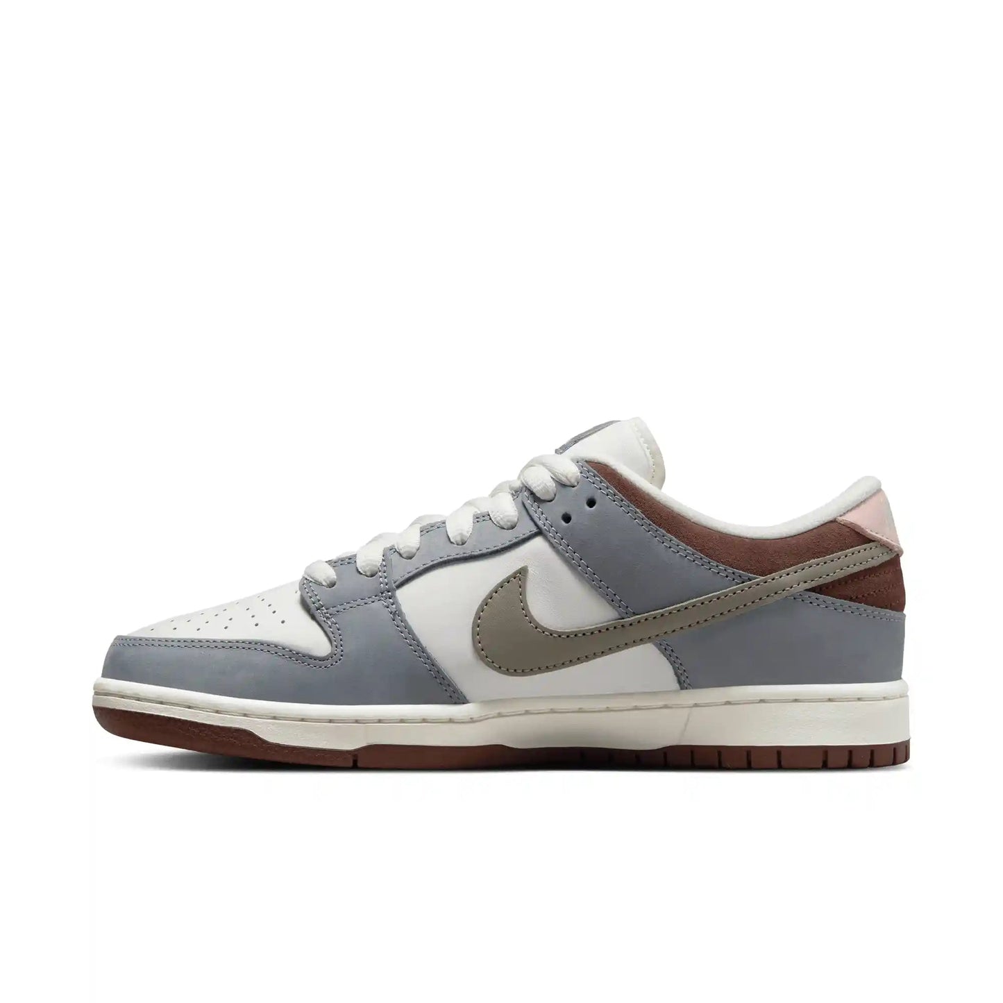 Nike SB Yuto Dunk Low Pro, wolf grey/iron grey - sail - Tiki Room Skateboards - 9