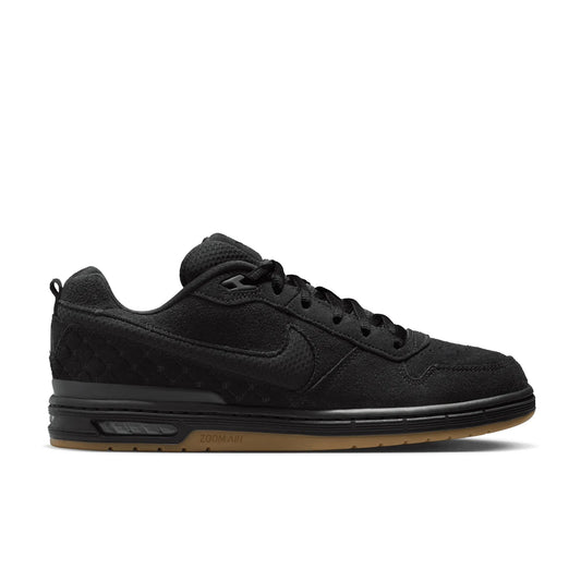 Nike SB Zoom Air Paul Rodriguez Low, black/black - black - gum light brown - Tiki Room Skateboards - 1