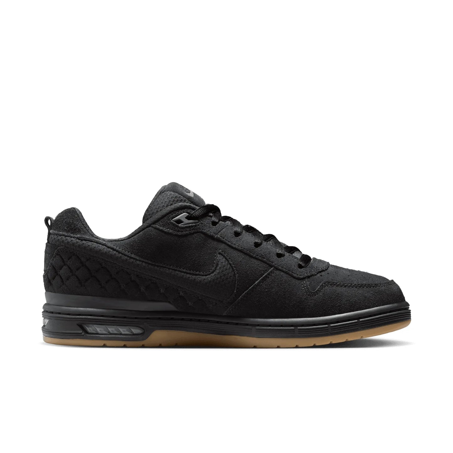 Nike SB Zoom Air Paul Rodriguez Low, black/black - black - gum light brown - Tiki Room Skateboards - 9