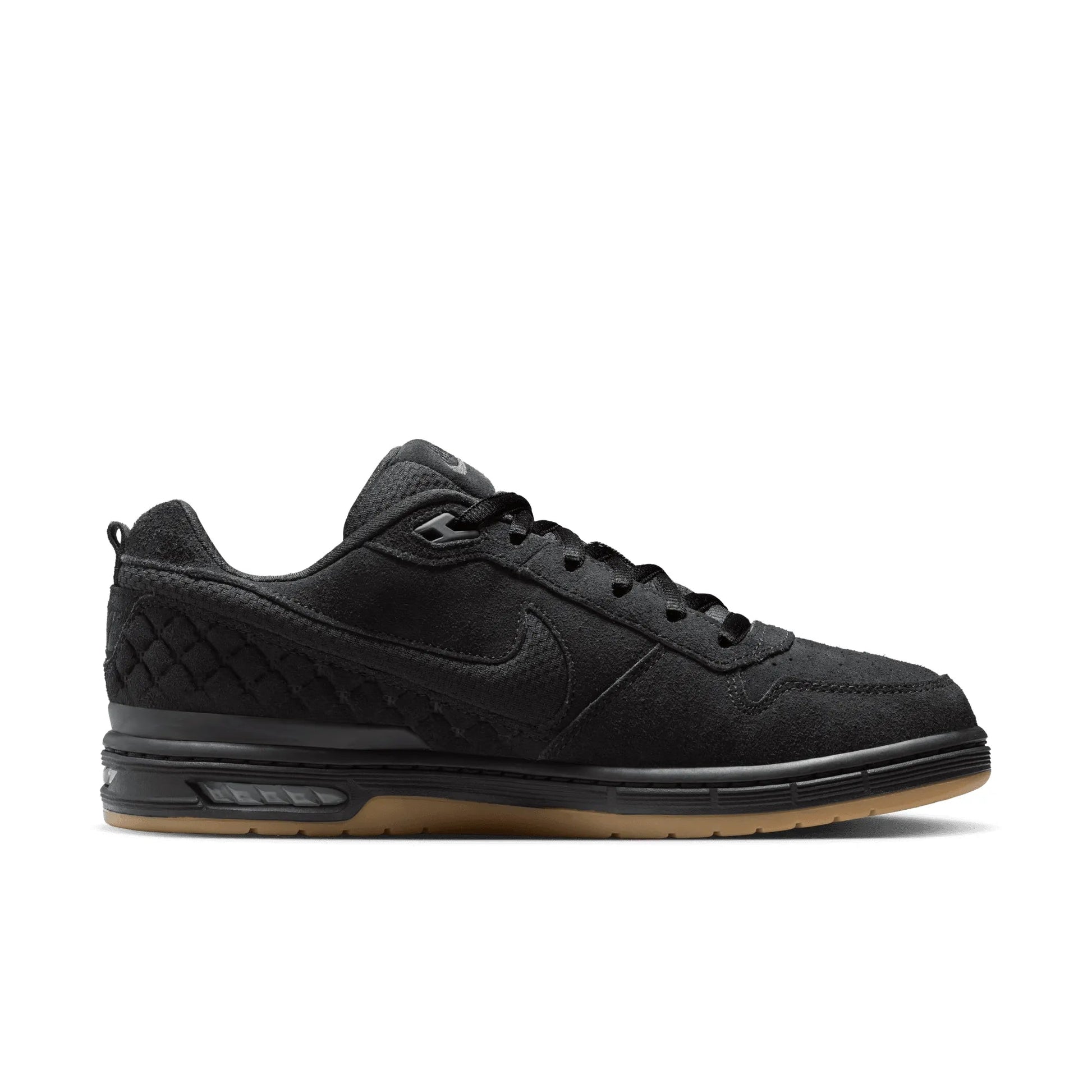 Nike SB Zoom Air Paul Rodriguez Low, black/black - black - gum light brown - Tiki Room Skateboards - 9