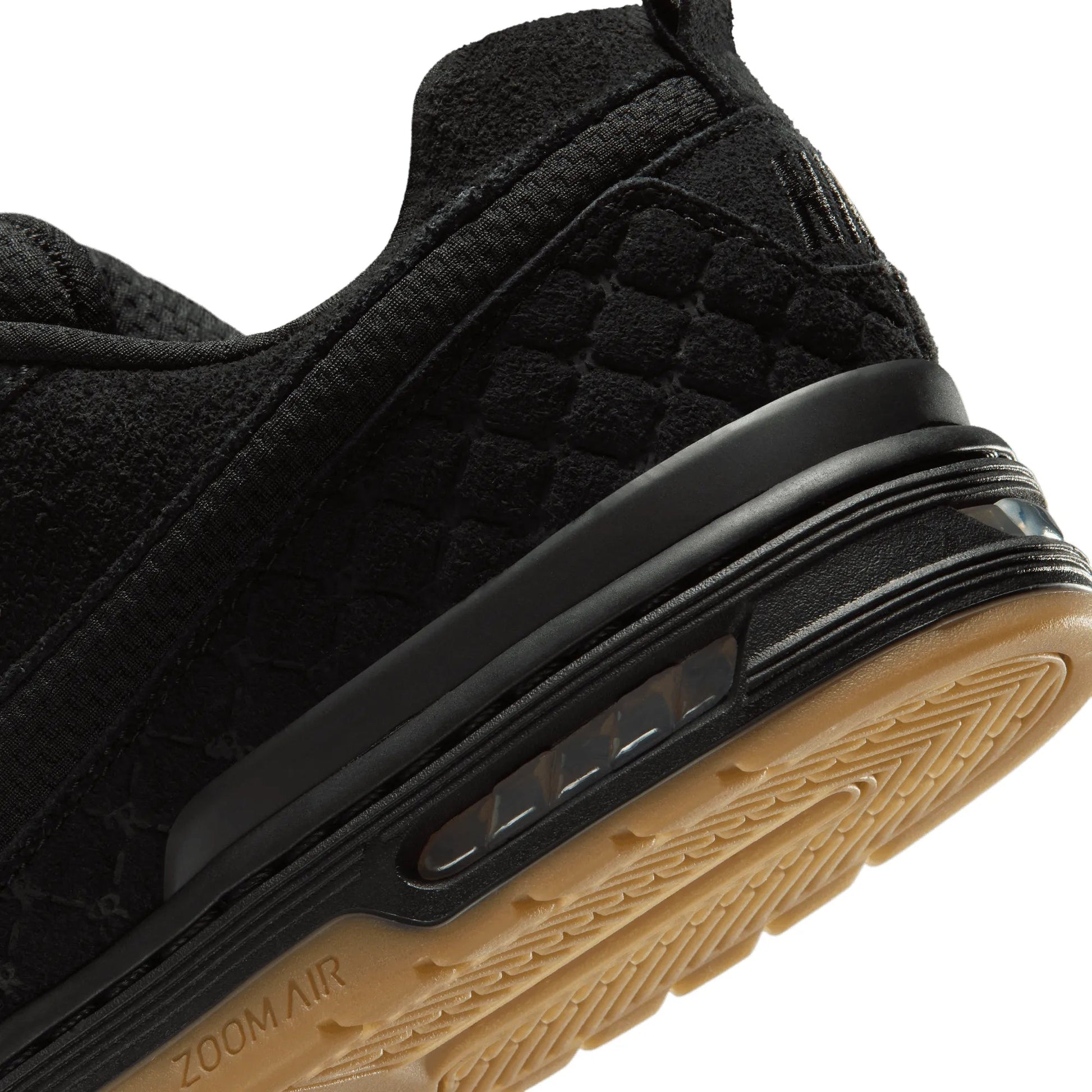 Nike SB Zoom Air Paul Rodriguez Low, black/black - black - gum light brown - Tiki Room Skateboards - 4