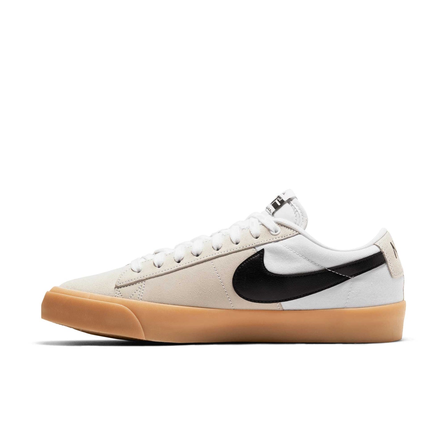 Nike SB Zoom Blazer Low Pro GT, white/black-white-white - Tiki Room Skateboards - 8