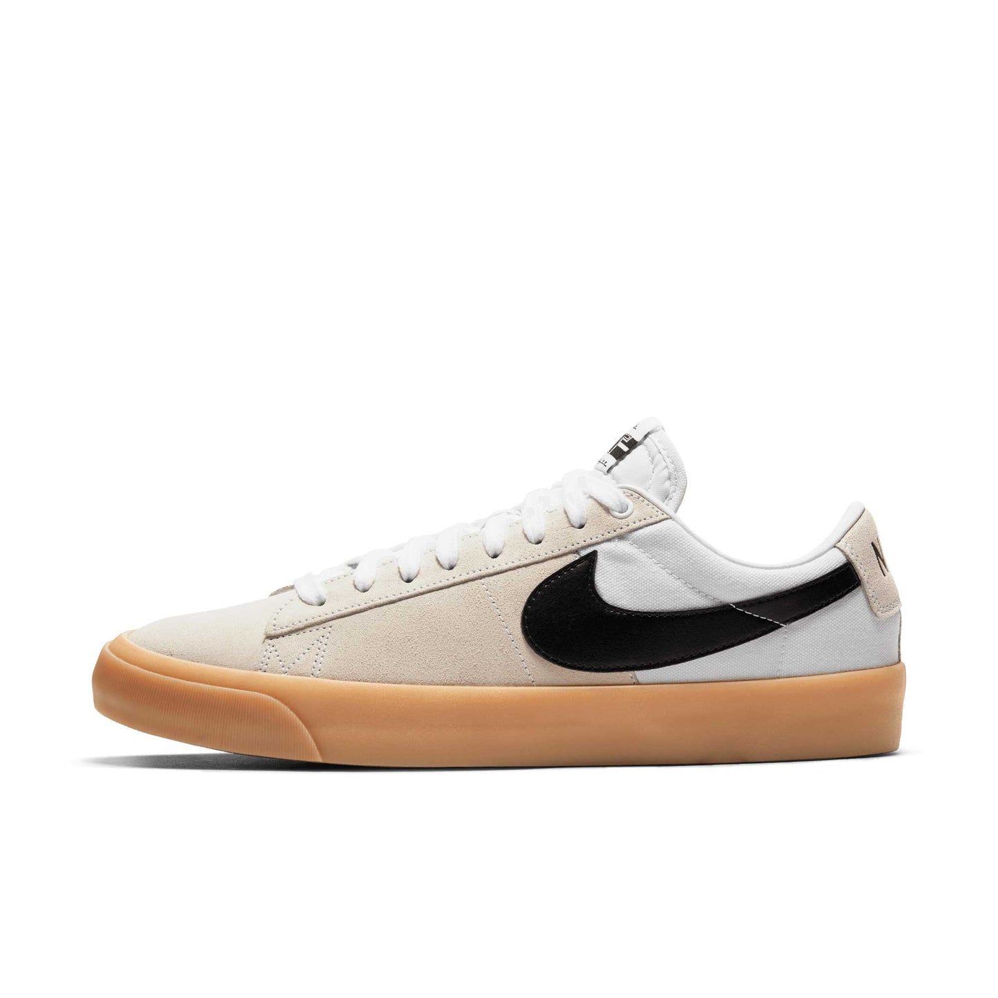 Nike SB Zoom Blazer Low Pro GT, white/black-white-white - Tiki Room Skateboards - 7