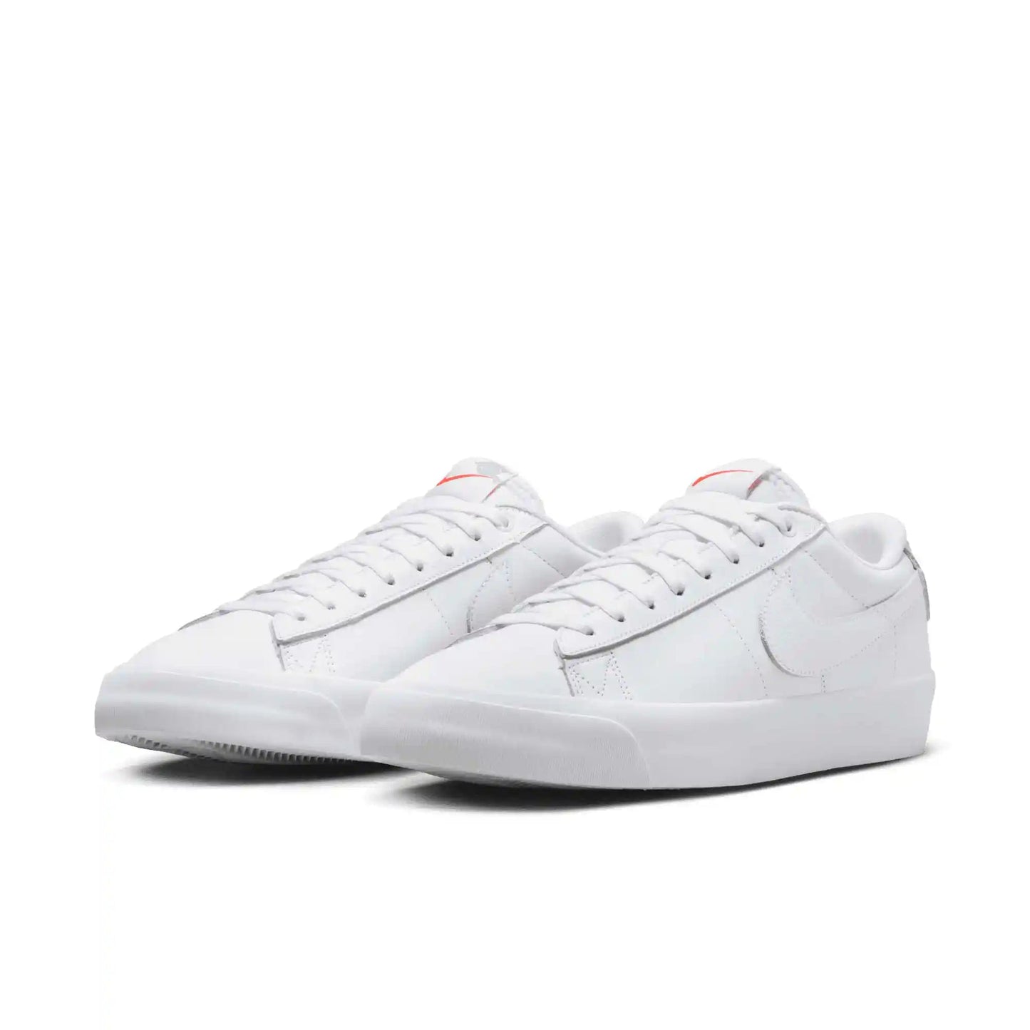 Nike SB Zoom Blazer Low Pro Gt, white/white - white - white - Tiki Room Skateboards - 2