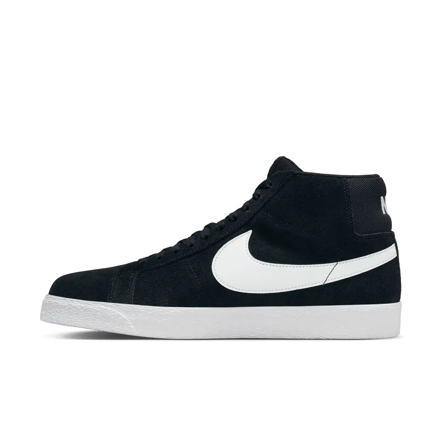 Nike SB Zoom Blazer Mid, black/white - white - white - Tiki Room Skateboards - 7