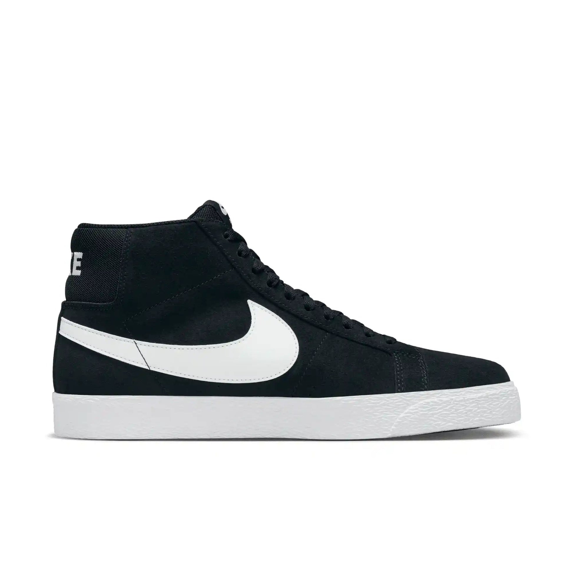 Nike SB Zoom Blazer Mid, black/white - white - white - Tiki Room Skateboards - 9