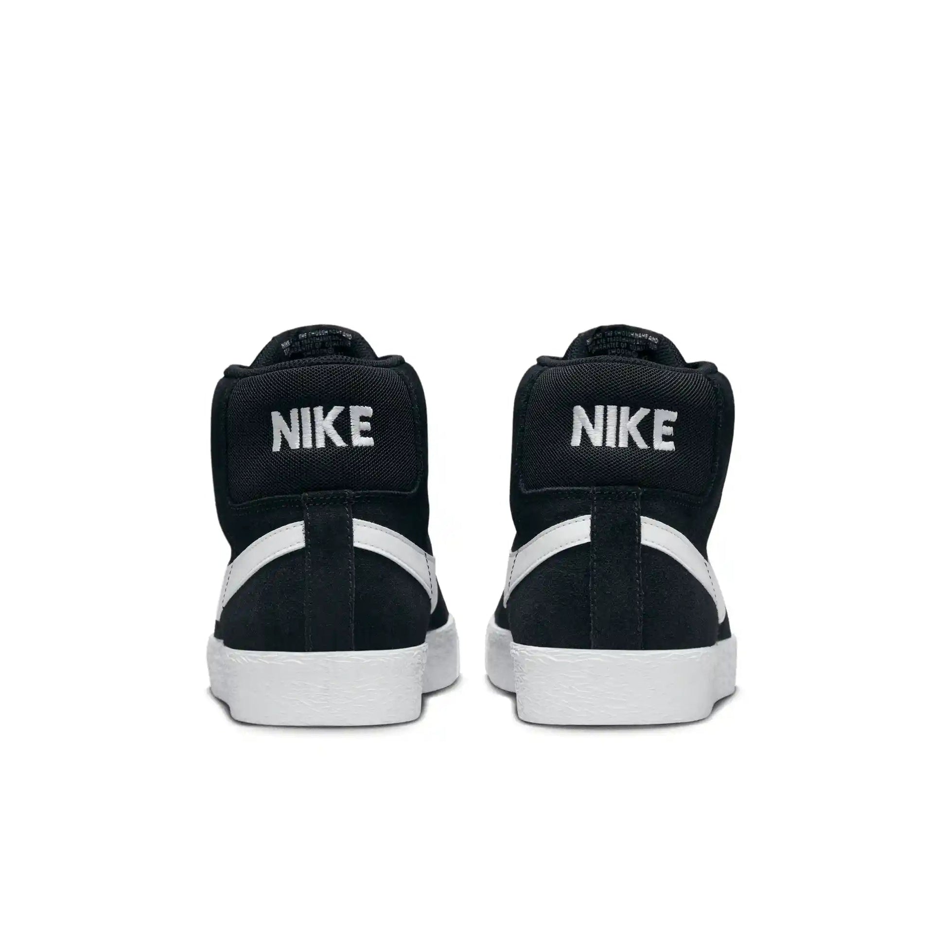 Nike SB Zoom Blazer Mid, black/white - white - white - Tiki Room Skateboards - 4