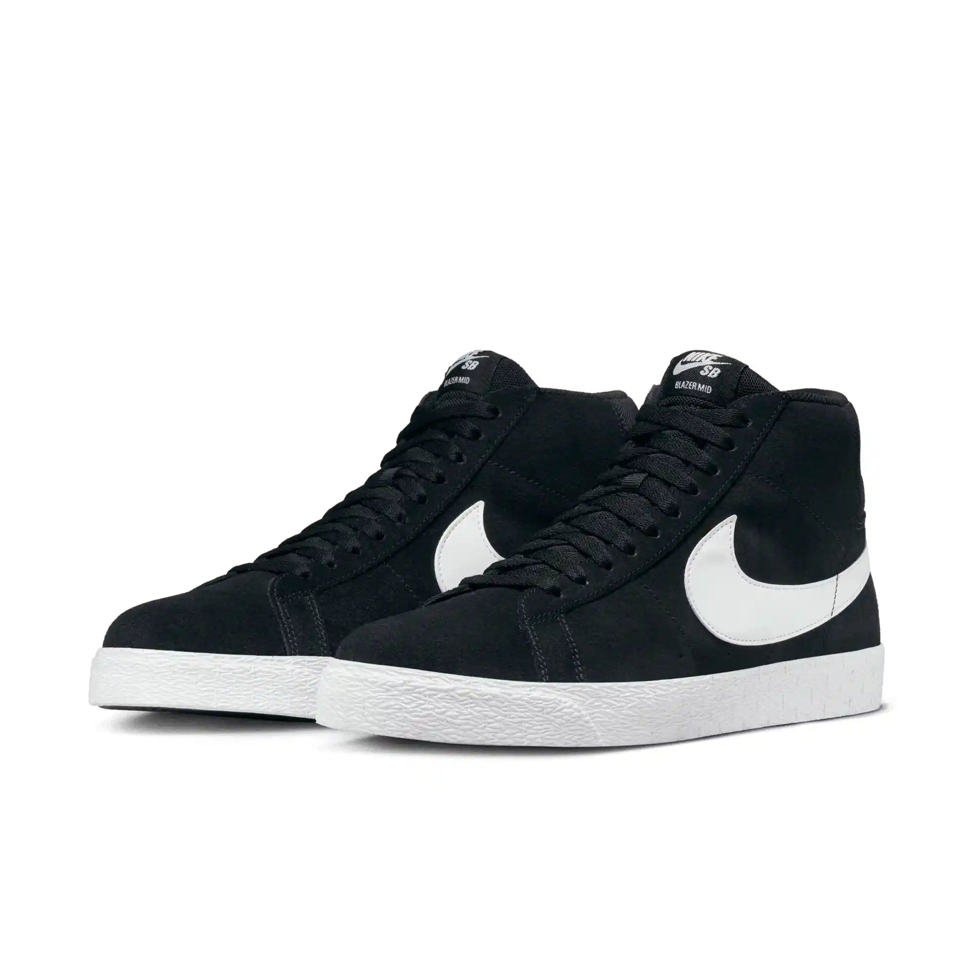 Nike SB Zoom Blazer Mid, black/white - white - white - Tiki Room Skateboards - 2