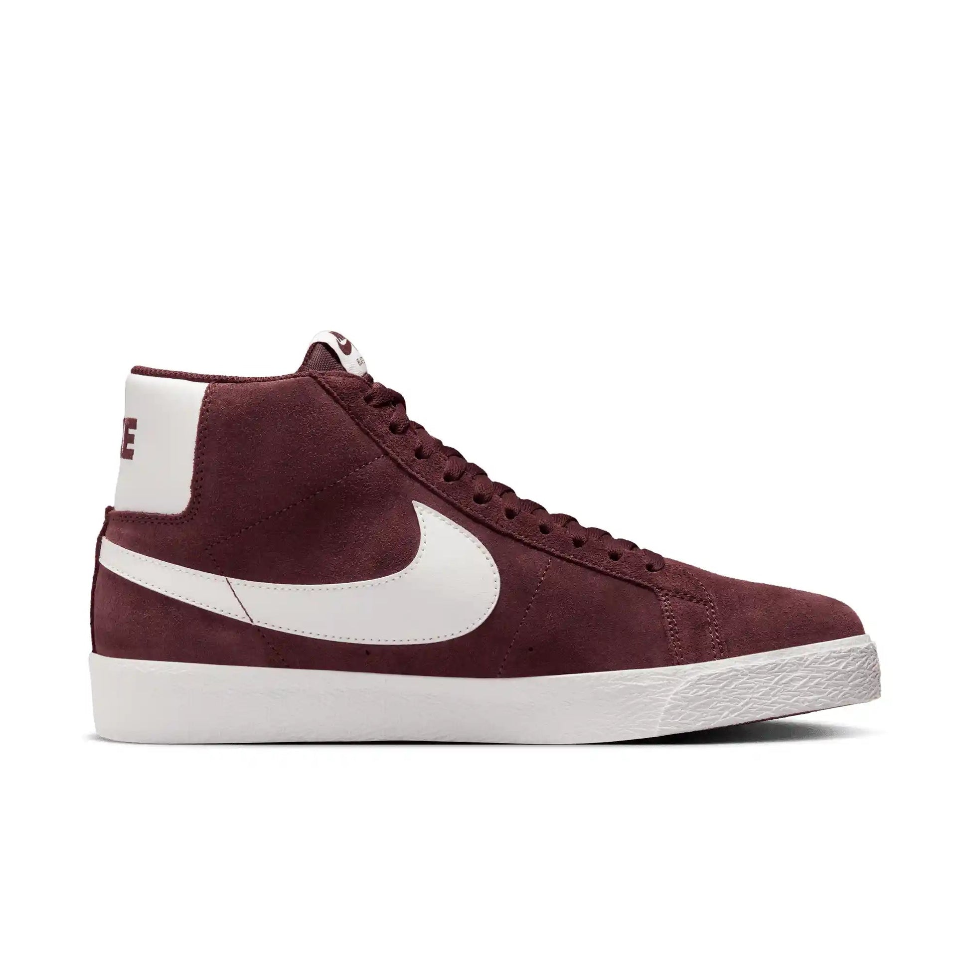 Nike SB Zoom Blazer Mid, burgundy crush/summit white - Tiki Room Skateboards - 11