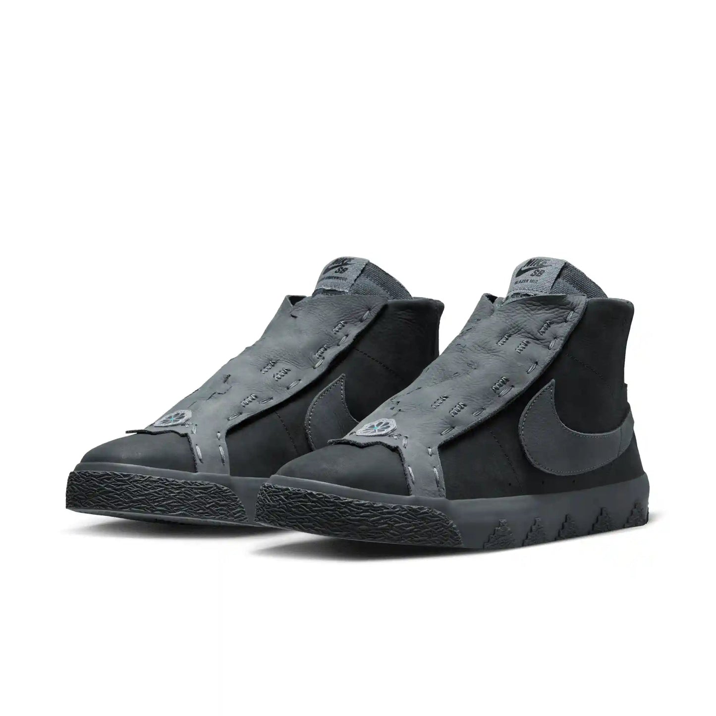 Nike SB Zoom Blazer Mid Di'Orr, anthracite/dk smoke grey - Tiki Room Skateboards - 1