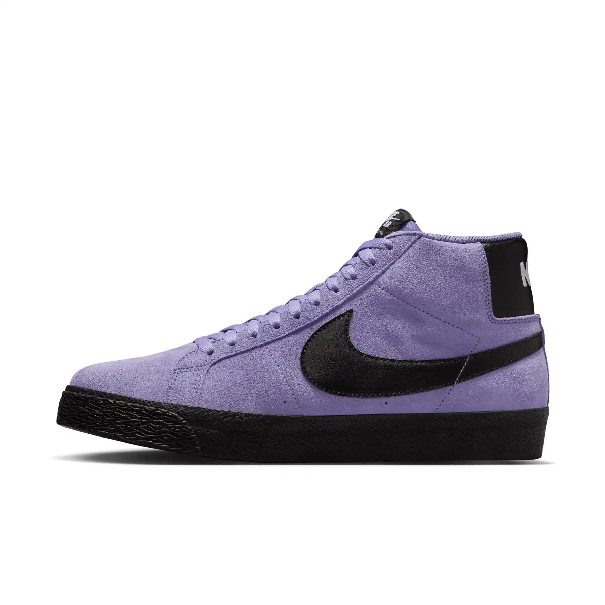 Nike SB Zoom Blazer Mid, dusty amethyst/black - dusty amethyst - Tiki Room Skateboards - 10