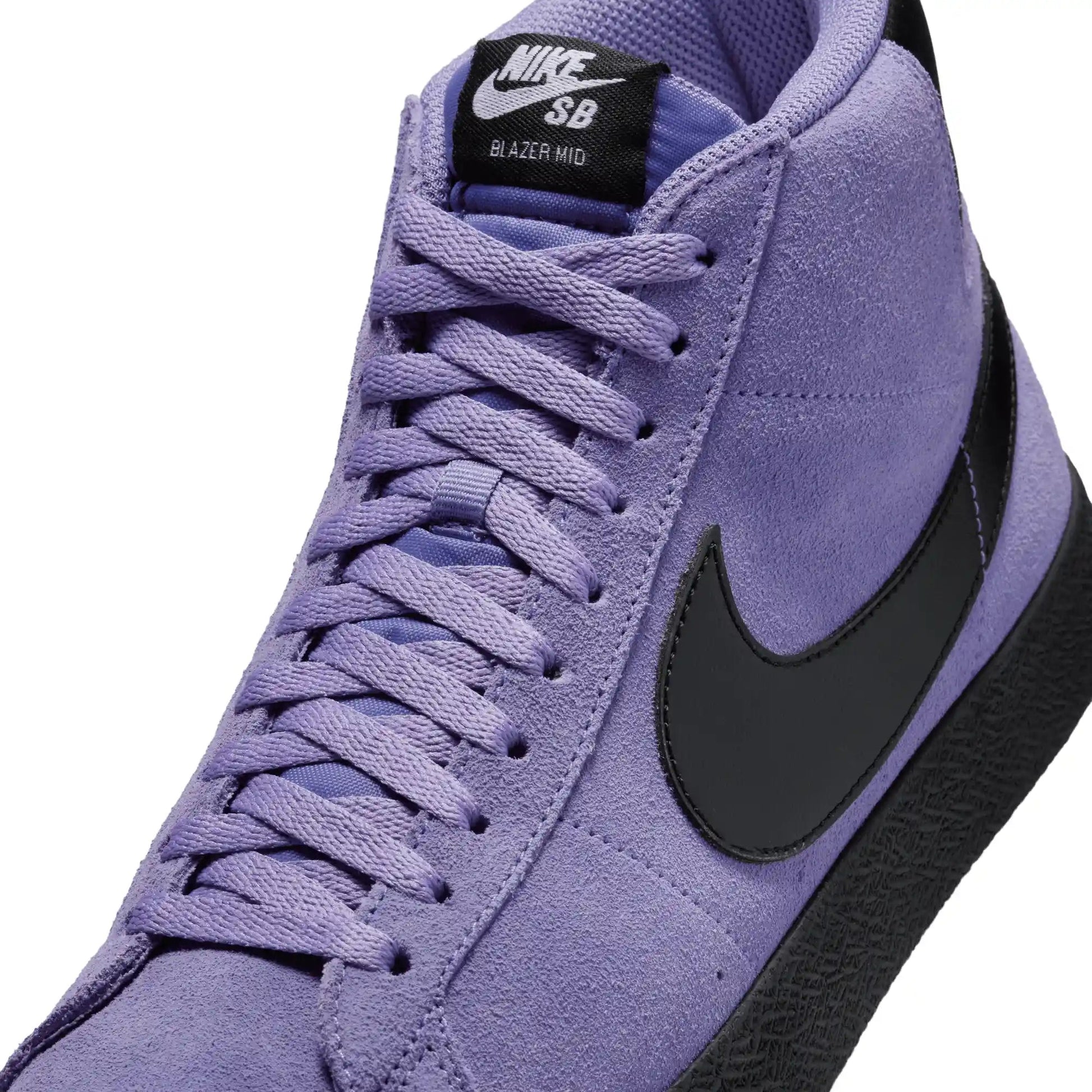 Nike SB Zoom Blazer Mid, dusty amethyst/black - dusty amethyst - Tiki Room Skateboards - 3