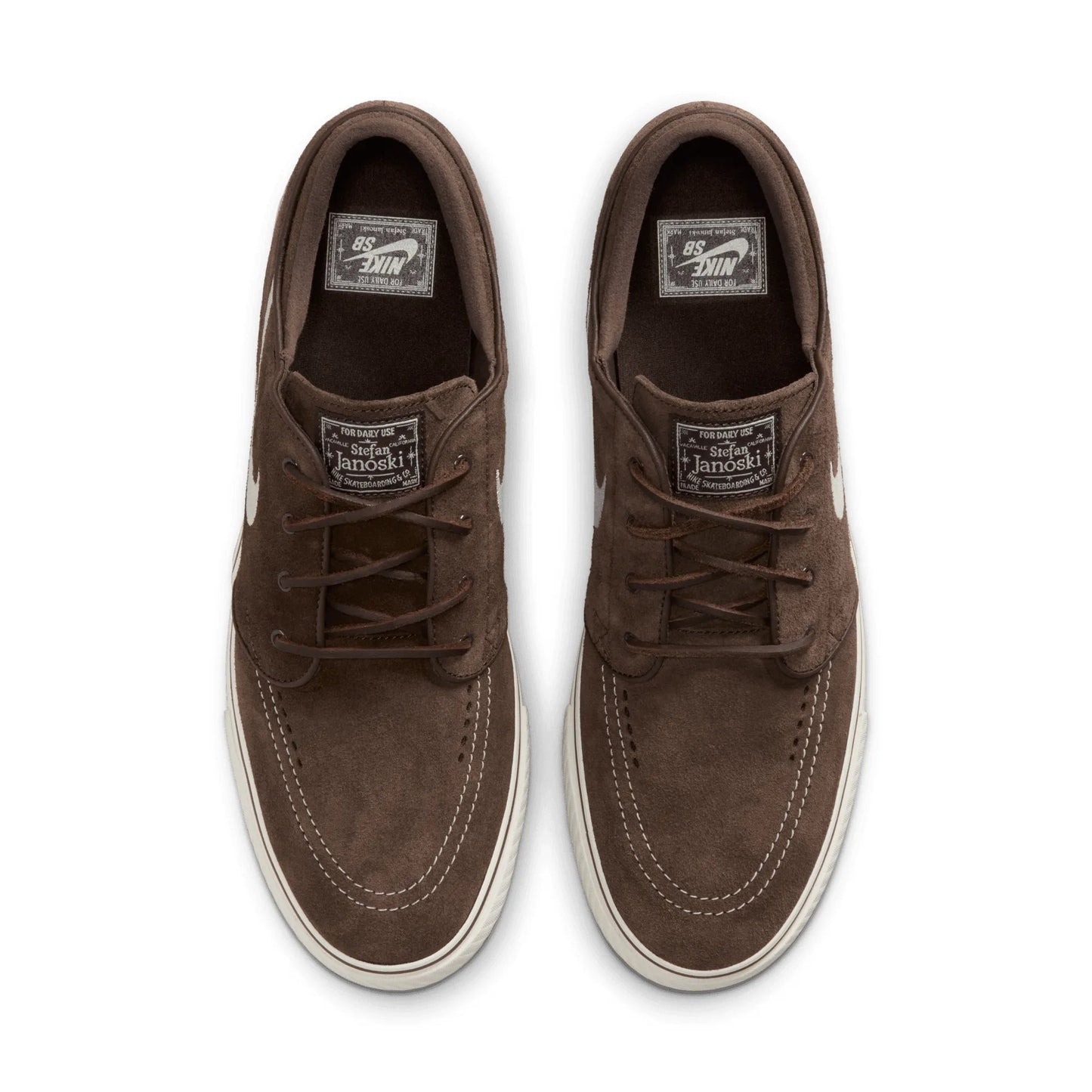 Nike SB Zoom Janoski OG+, baroque brown/pale ivory - baroque brown - Tiki Room Skateboards - 6