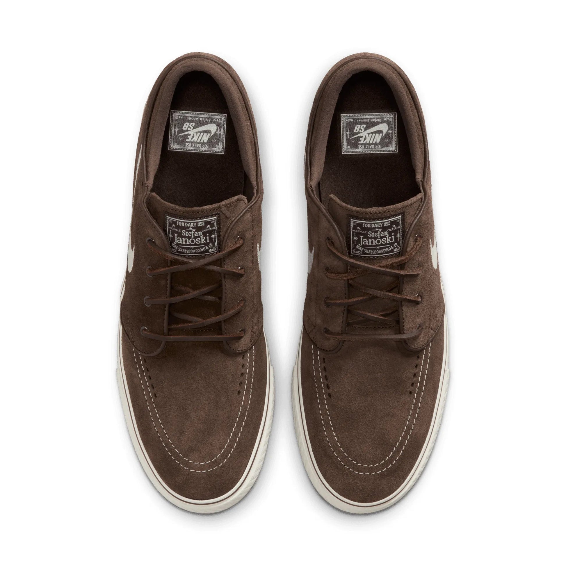 Nike SB Zoom Janoski OG+, baroque brown/pale ivory - baroque brown - Tiki Room Skateboards - 6