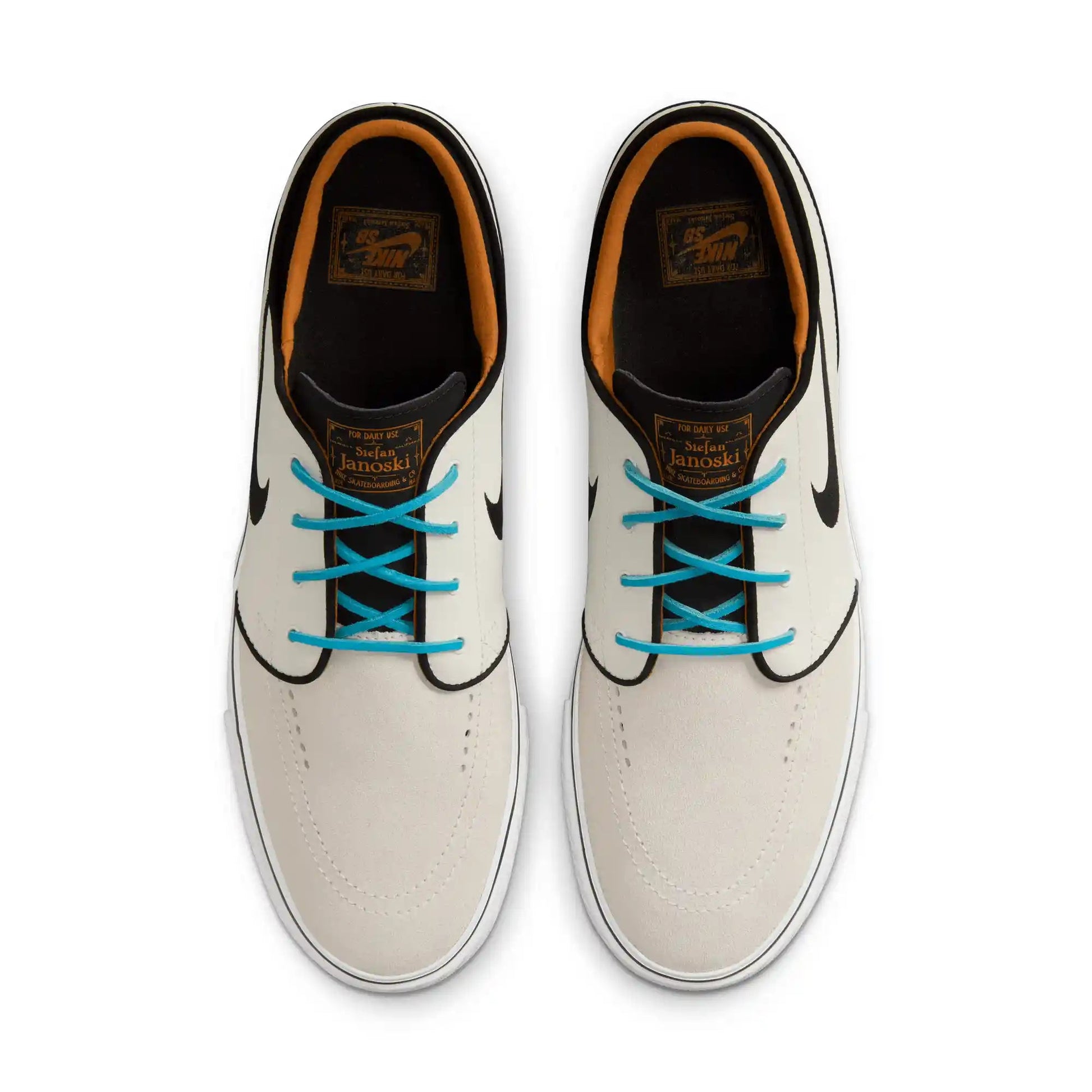 Nike SB Zoom Janoski OG+ Electric, phantom/chlorine blue - black - Tiki Room Skateboards - 6