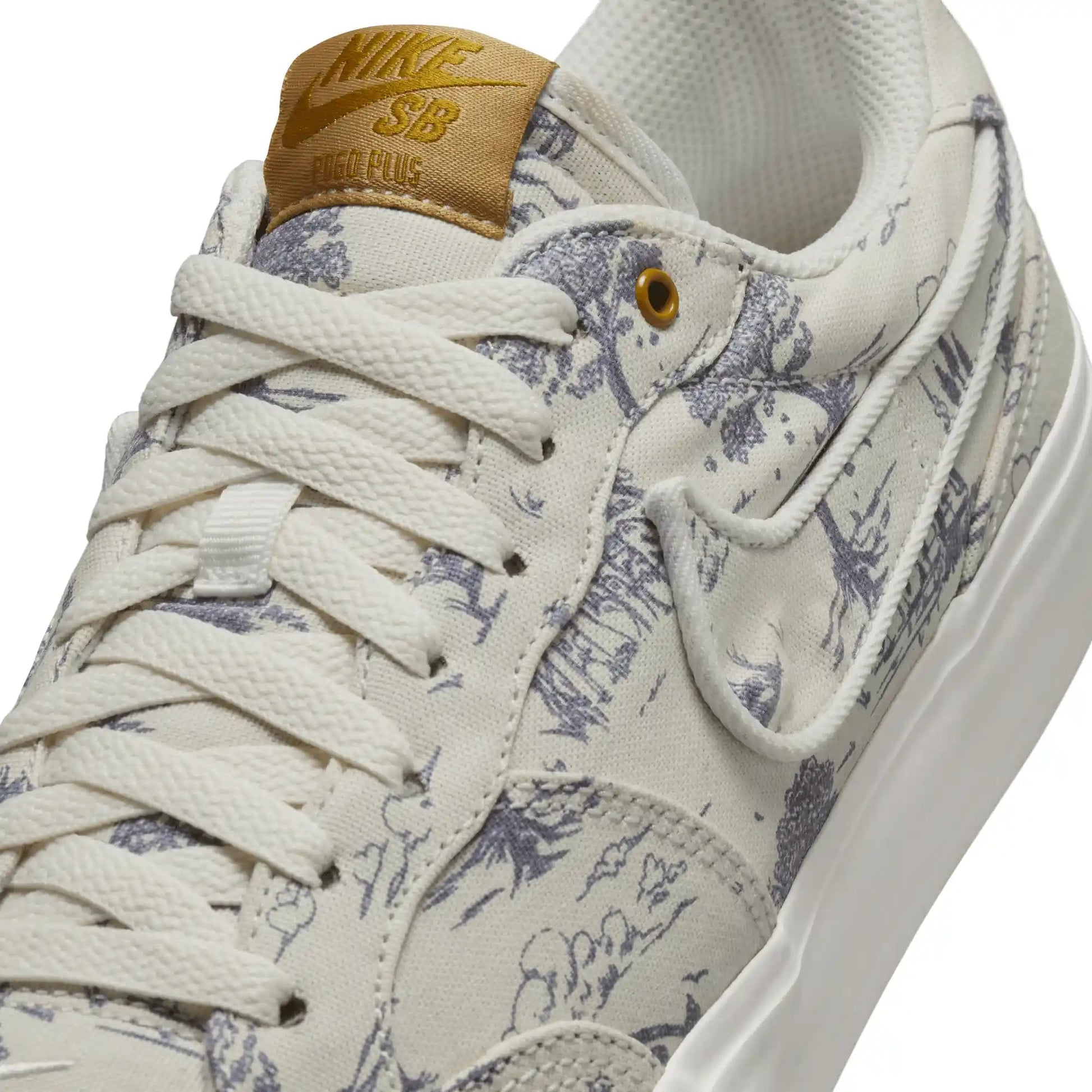 Nike SB Zoom Pogo Plus Premium sail light bone Tiki Room Skateboards