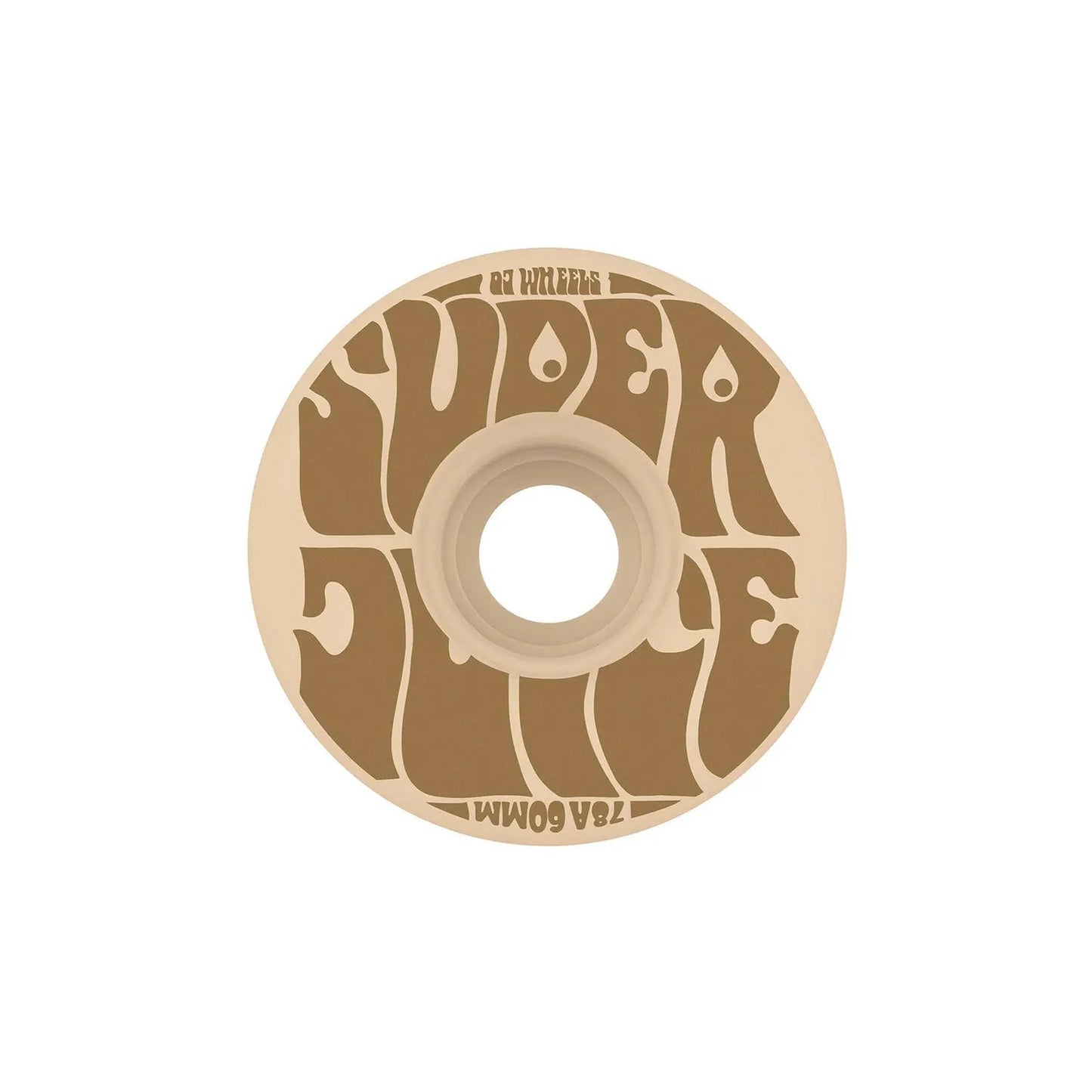 OJ's Coffee Super Juice Wheels 78A, beige (60mm) - Tiki Room Skateboards - 1