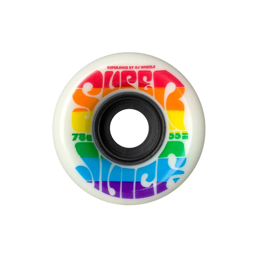 OJ's Mini Super Juice Rainbow Wheels 78A (55mm) - Tiki Room Skateboards - 1