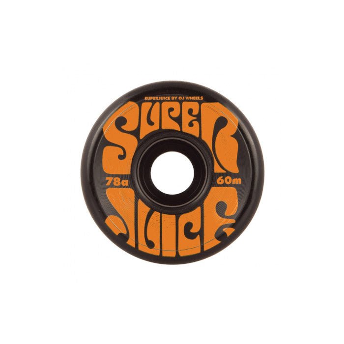 OJ's Super Juice Wheels Black 78A (60mm) - Tiki Room Skateboards - 1
