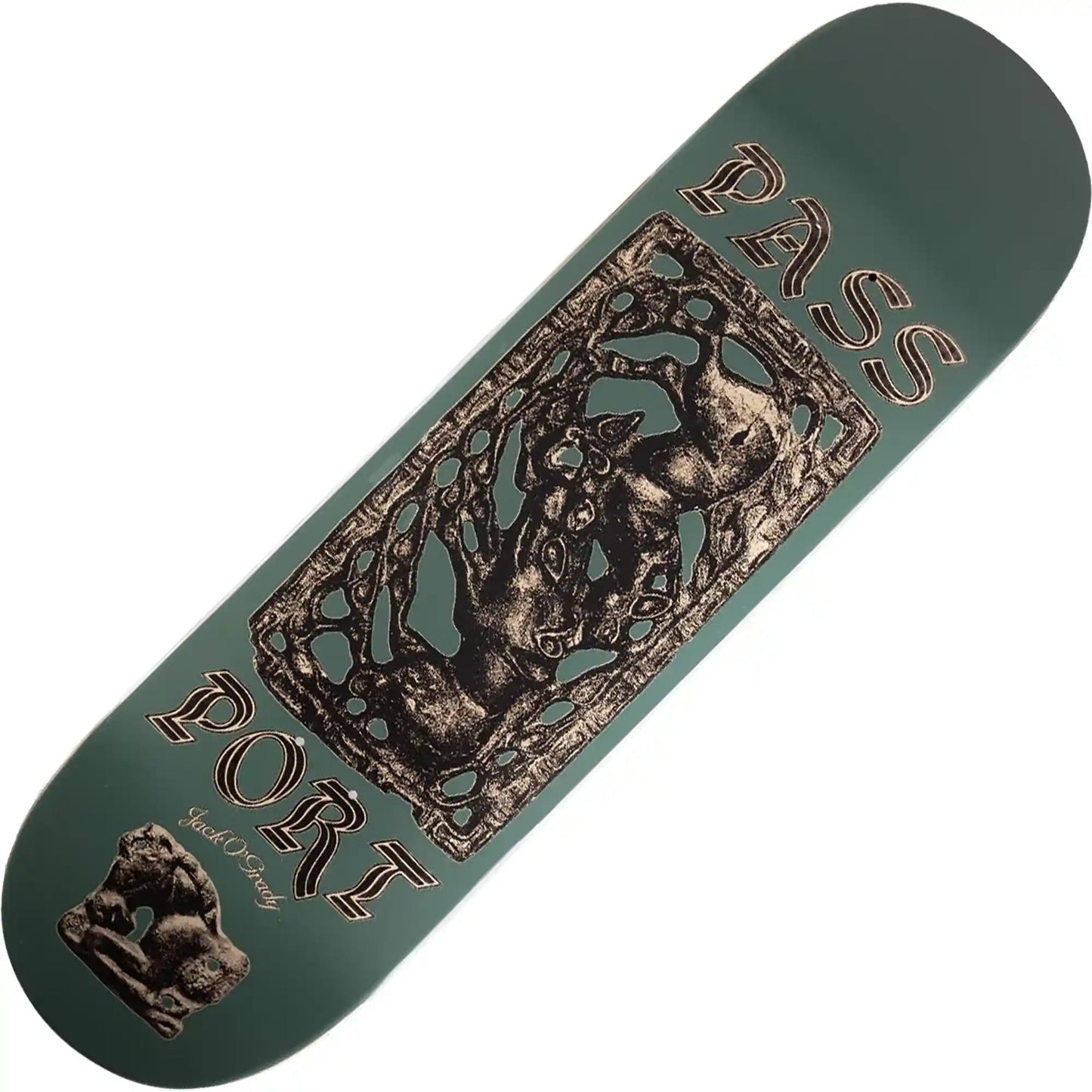 Passport Bronzed Age Series Jack Deck (8.25") - Tiki Room Skateboards - 1