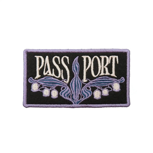 Passport Lily Of The Valley Patch - Tiki Room Skateboards - 1