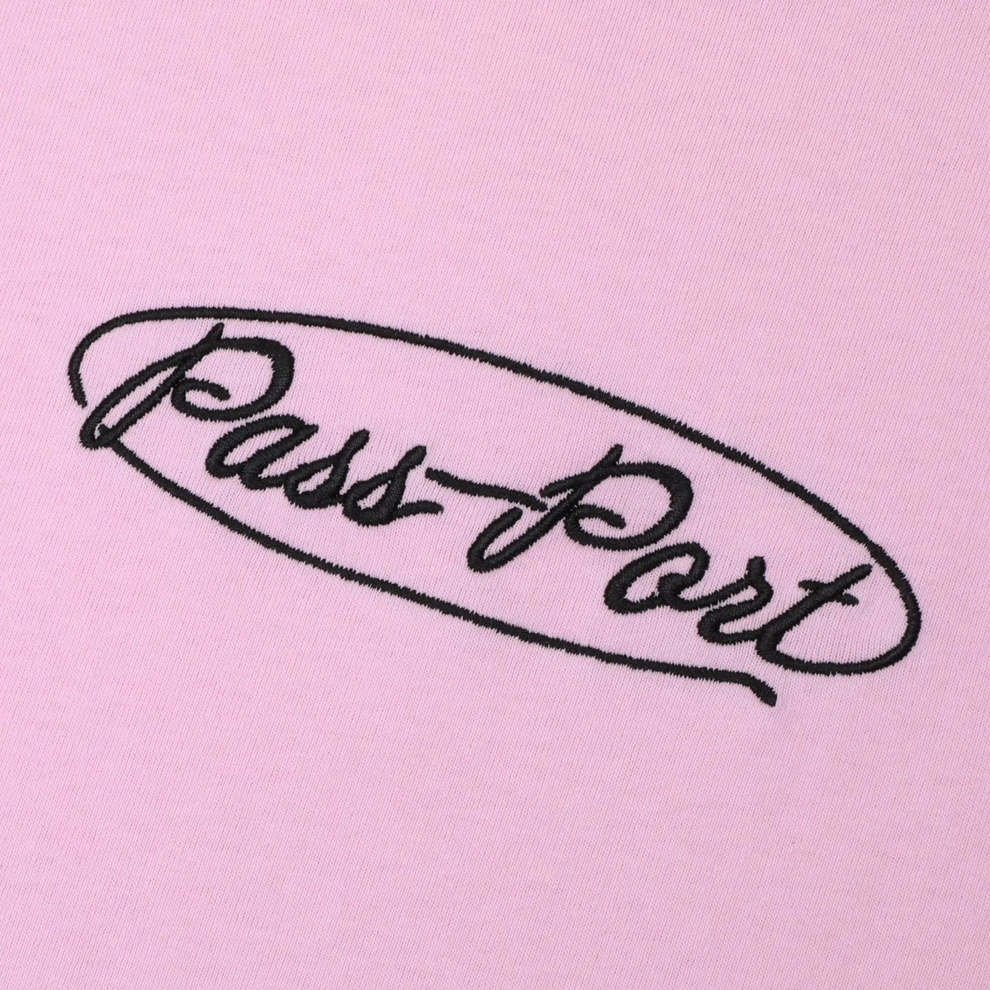Passport Ovalit Tee, light pink - Tiki Room Skateboards - 2