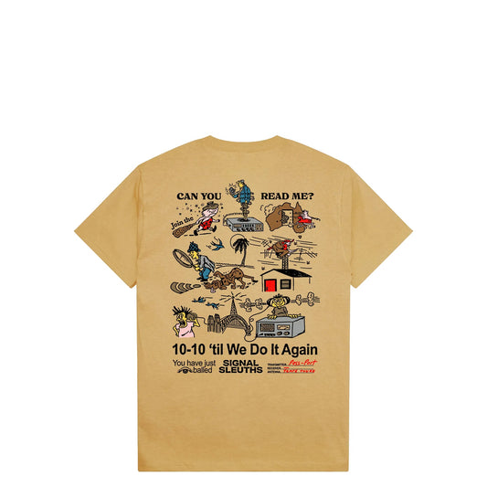 Passport Radio Silence Tee, barley - Tiki Room Skateboards - 1