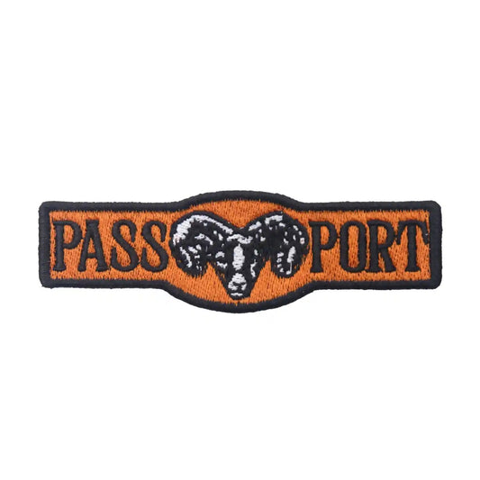 Passport Ram Patch - Tiki Room Skateboards - 1