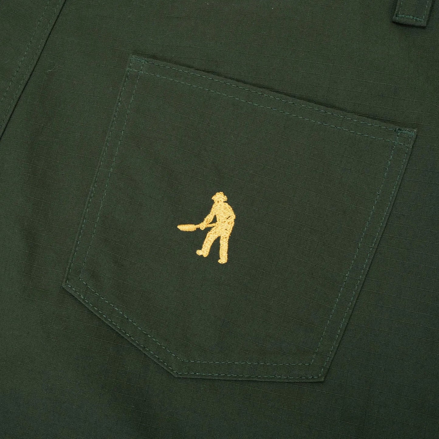 Passport Ripstop Double Knee Diggers Club Pant, dark green - Tiki Room Skateboards - 8