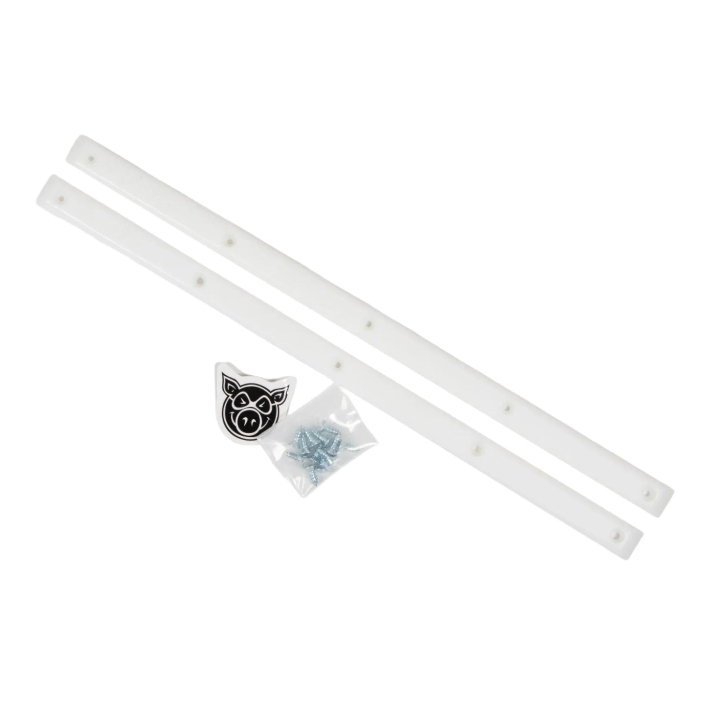 Pig Rails, white - Tiki Room Skateboards - 1
