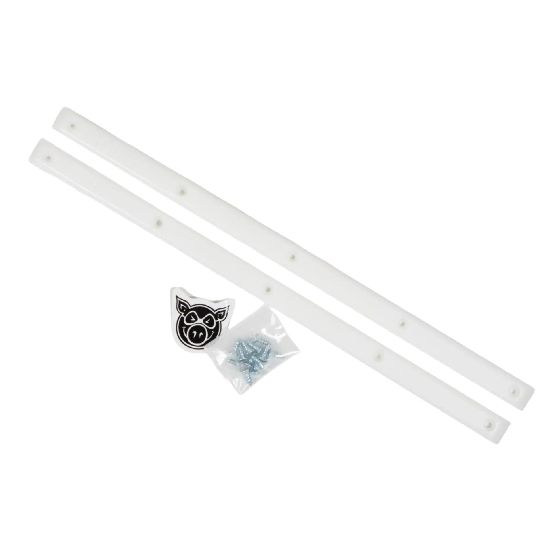 Pig Rails, white - Tiki Room Skateboards - 1