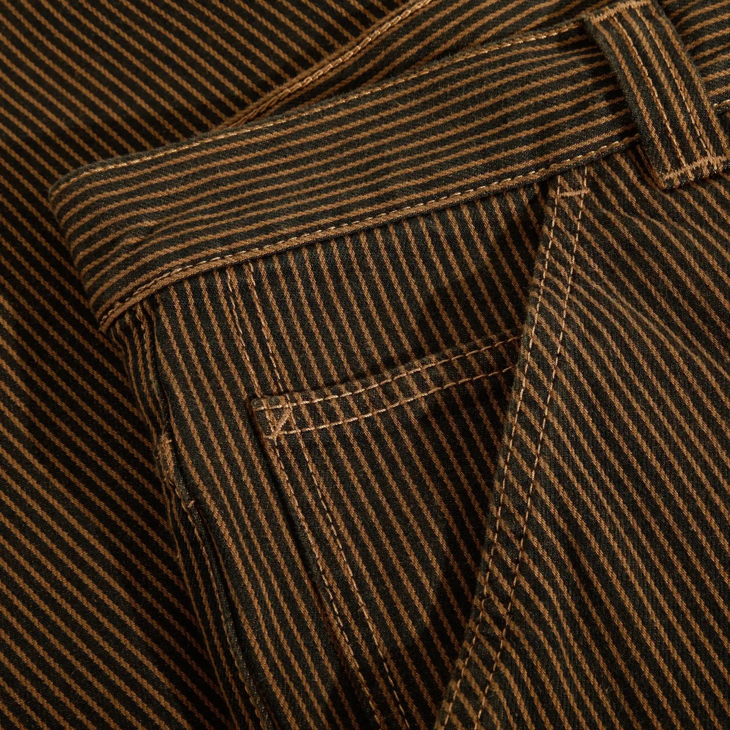 Polar 93! Work Pants | Hickory Stripe, rust - Tiki Room Skateboards - 6